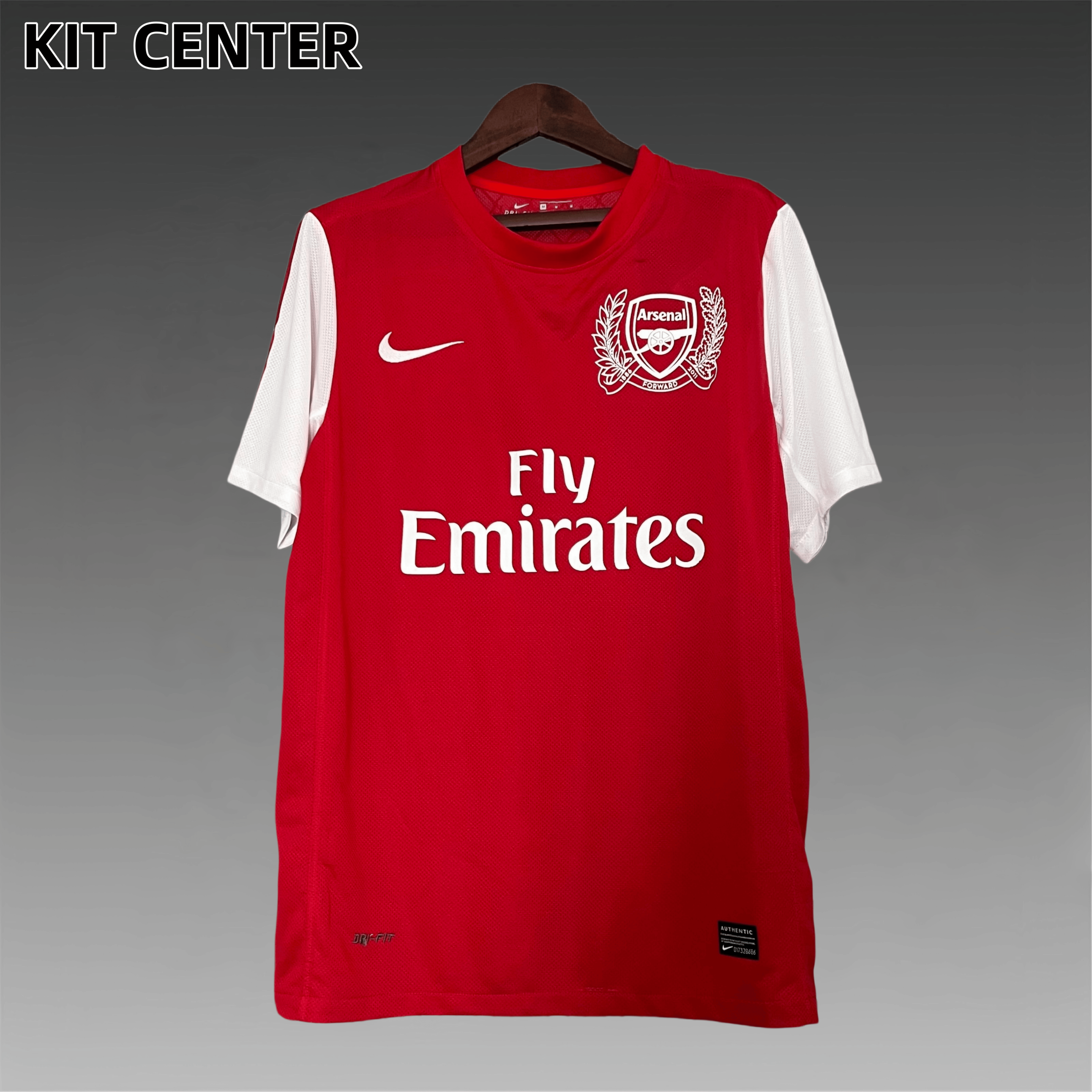 11/12 Arsenal Home 125th Retro Football Shirt