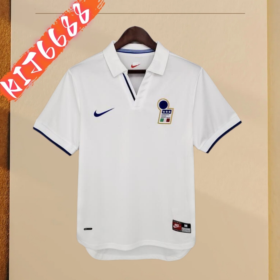 1998 Italy Away Retro Football Shirt