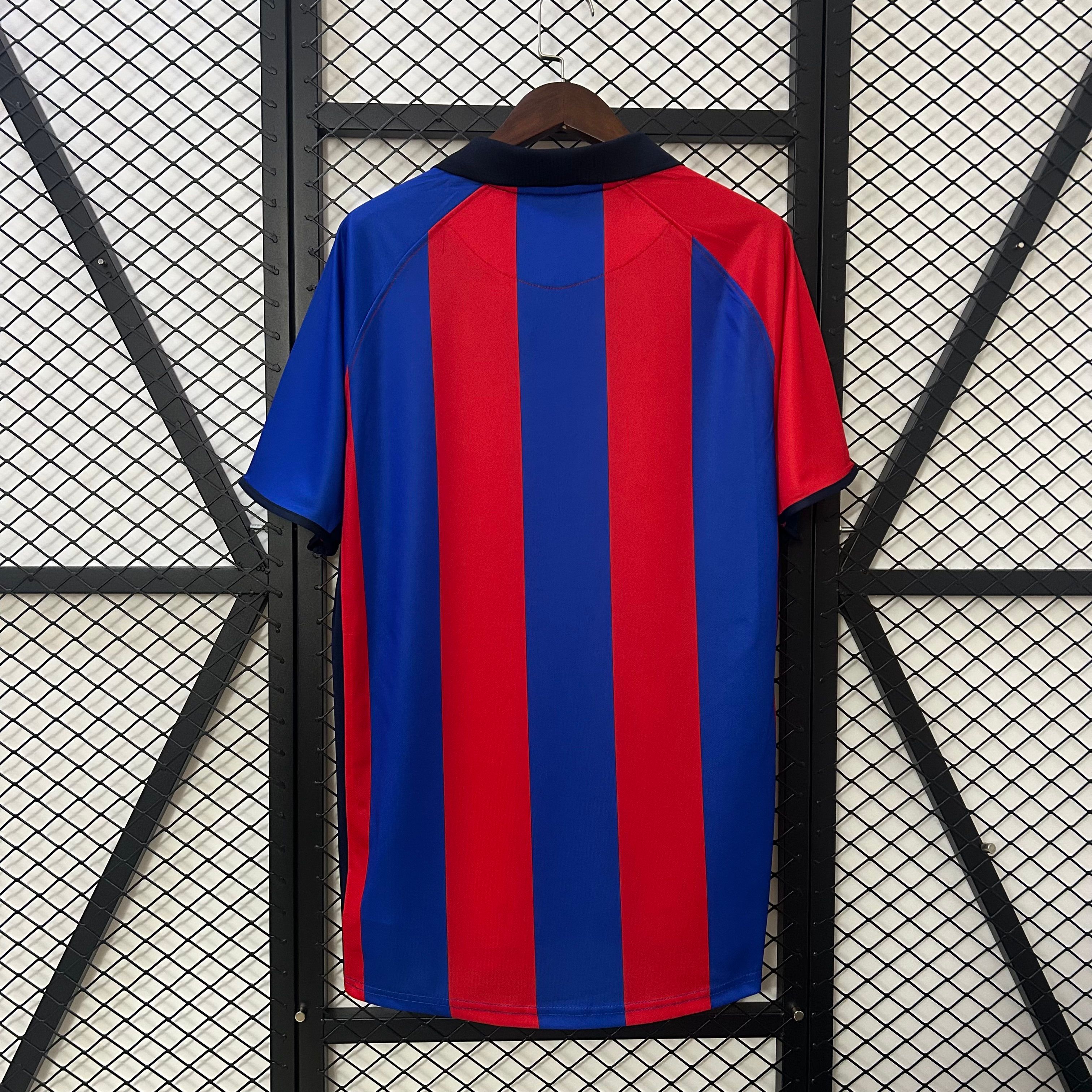 2001/2002 Barcelona Home Retro Football Shirt