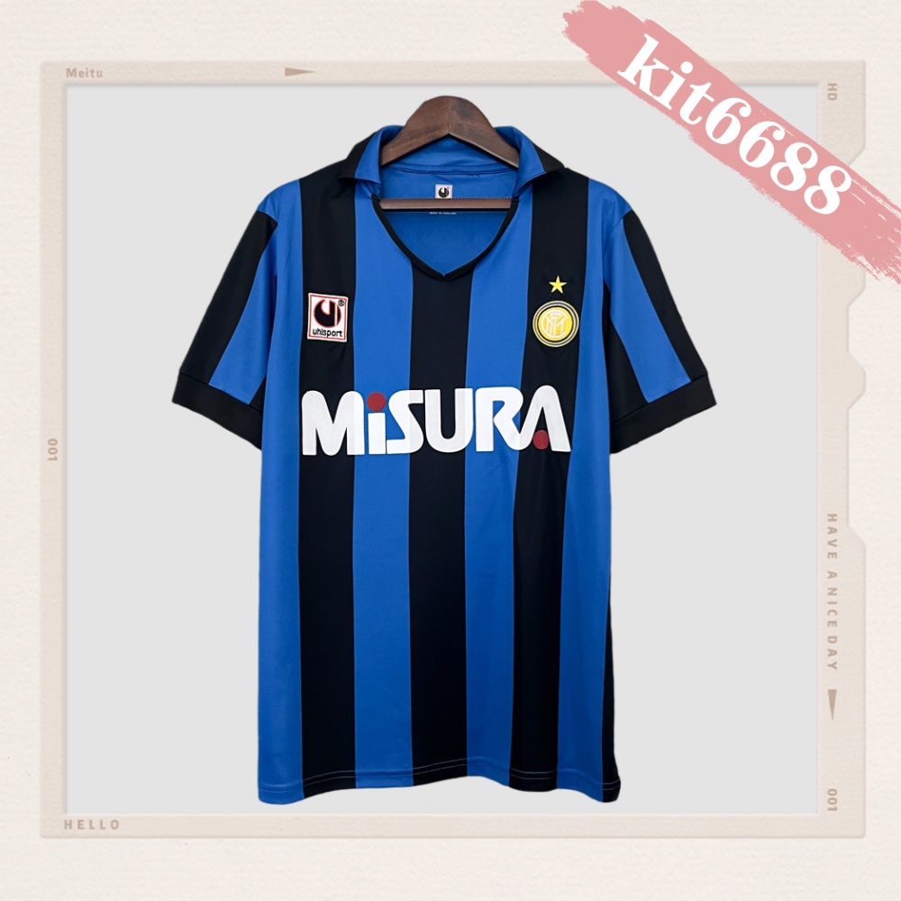 1990/1991 Inter MilanHome Retro Football Shirt