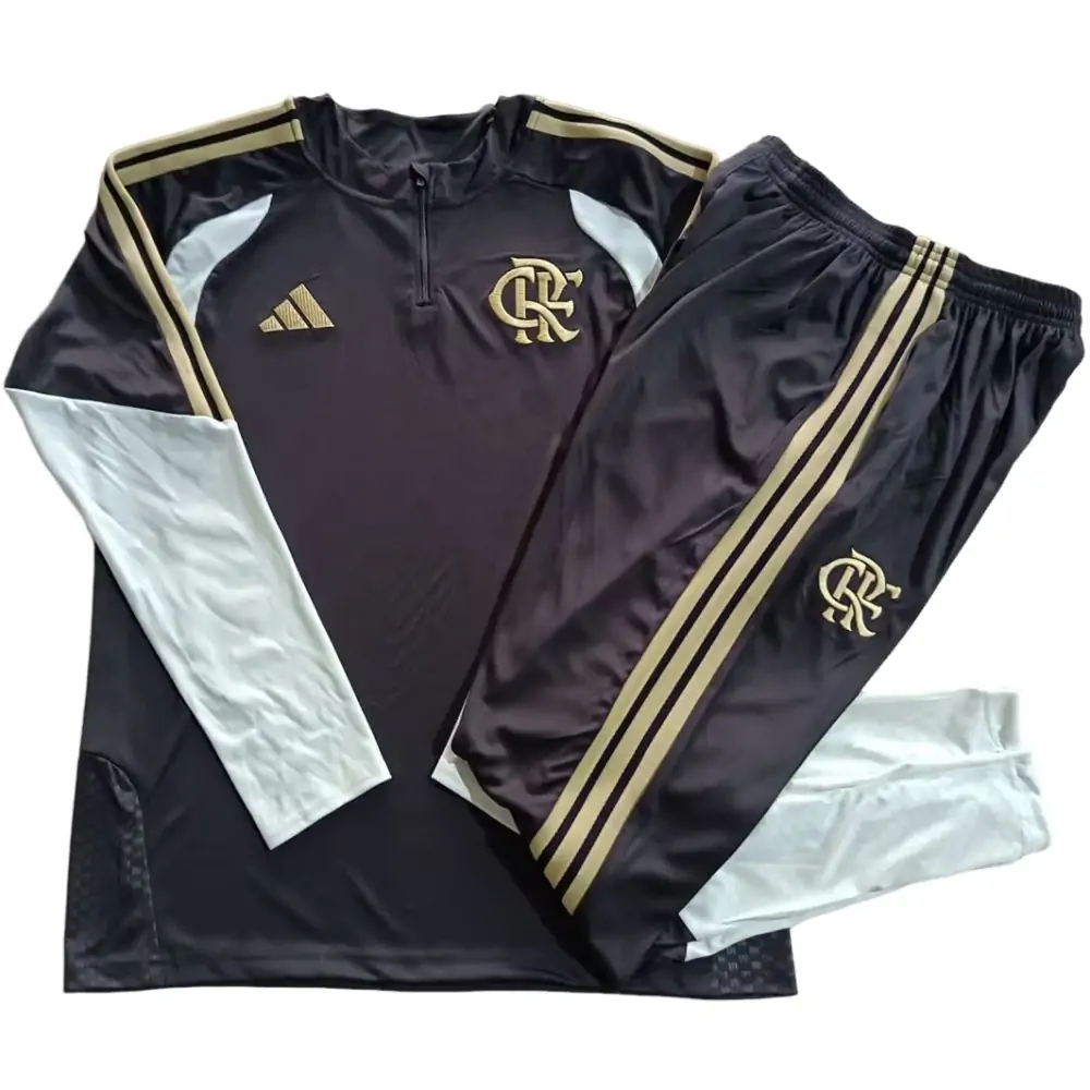 2026-27 Flamengo Half Zipper Training Jersey - Adult Set