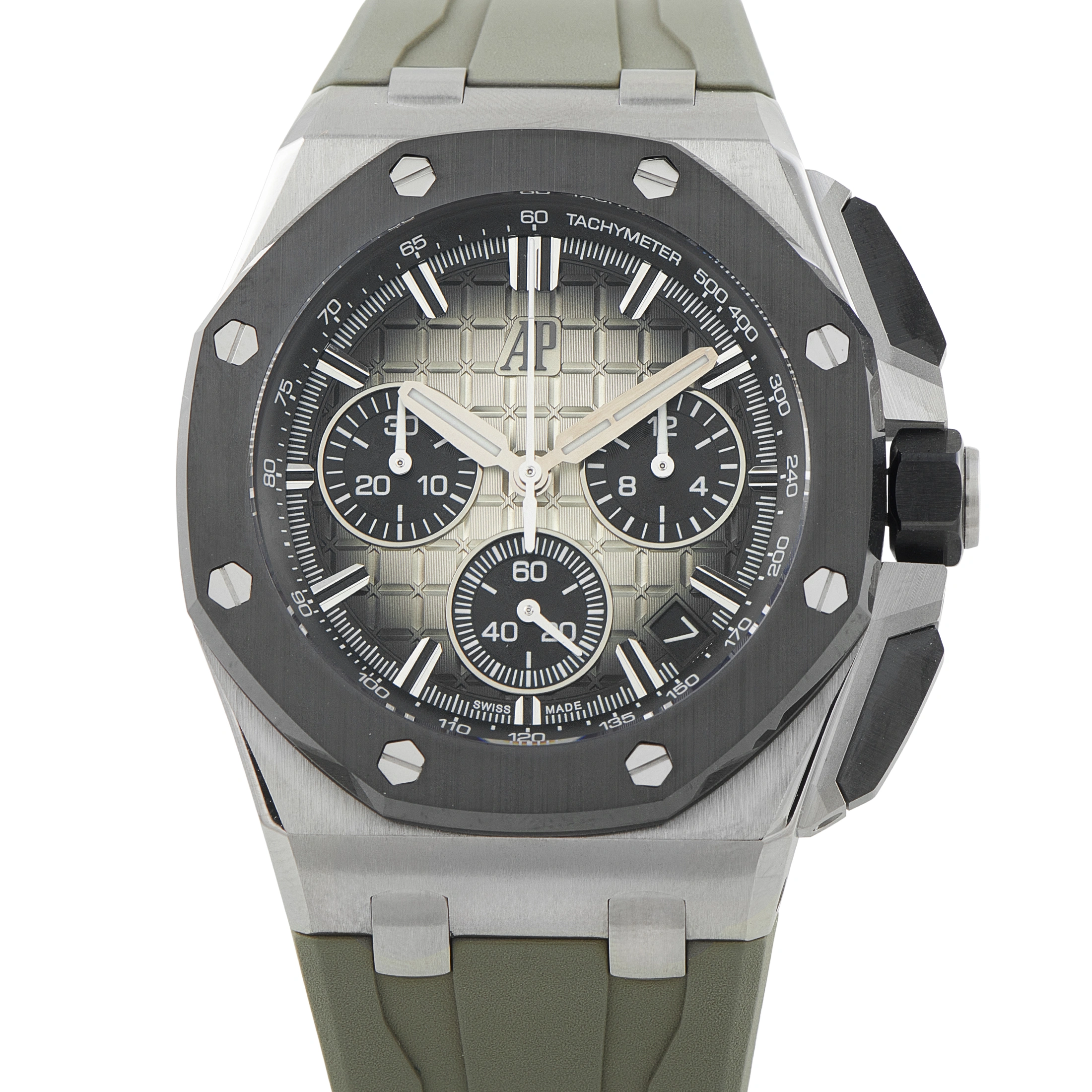 Audemars PiguetRoyal Oak Offshore Ceramic and Steel Watch 26420SO.OO.A600CA.01
