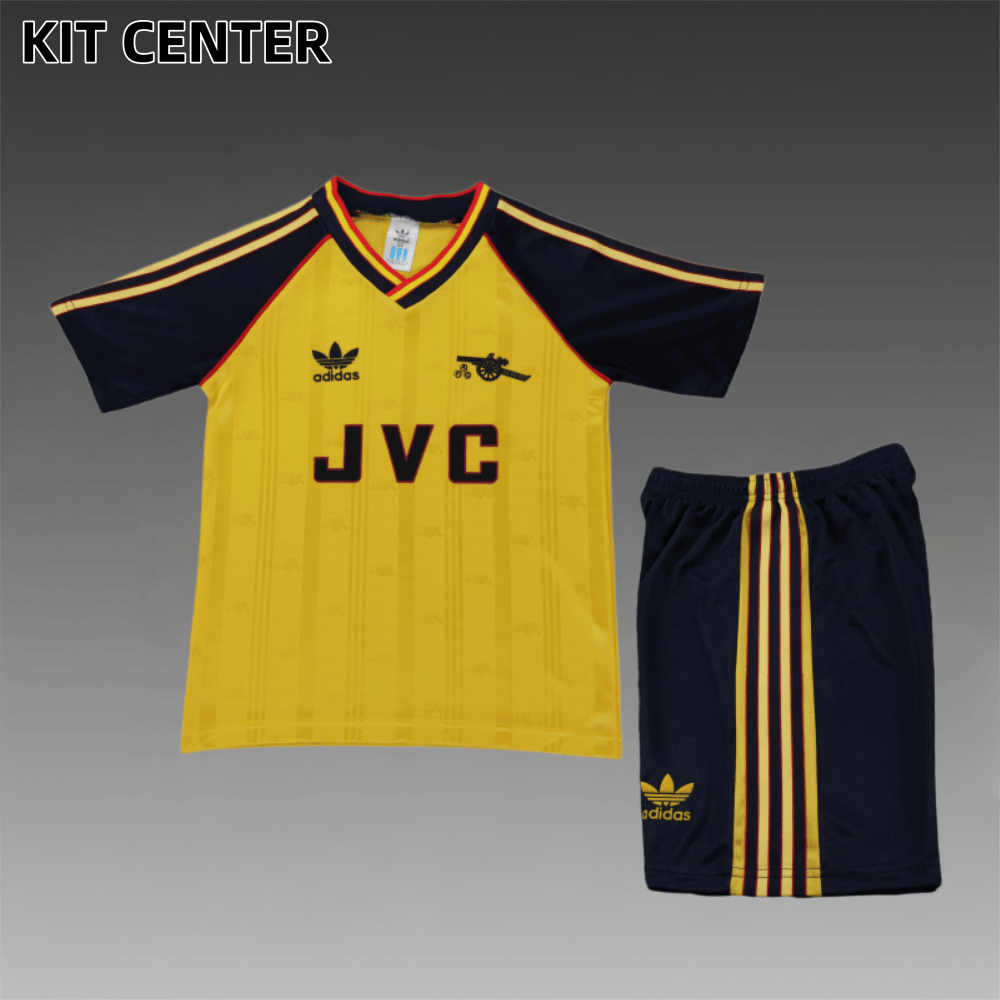 88/90 Arsenal Away Retro Football Shirt (Kids Kit)