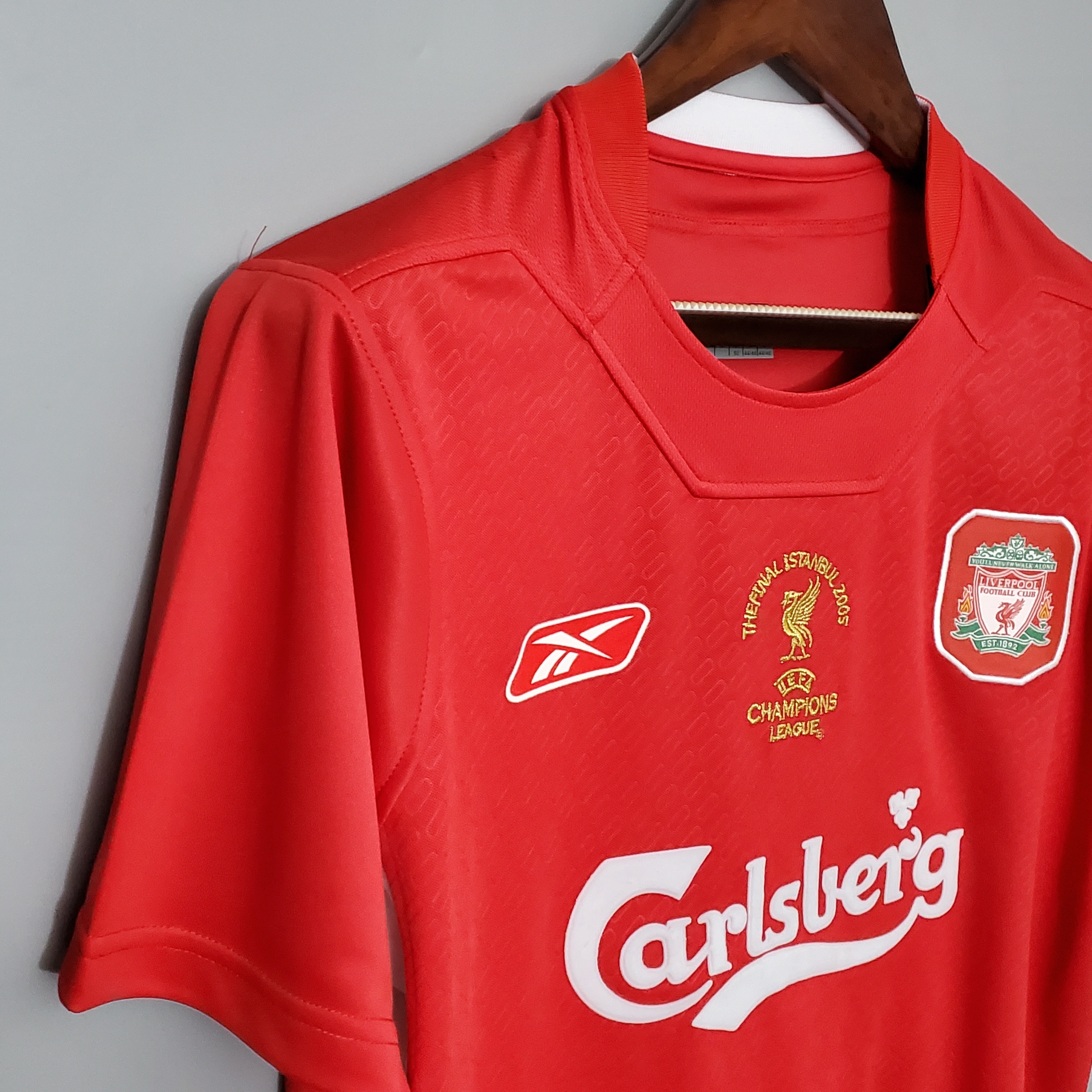 2005 Liverpool Home Retro football shirt