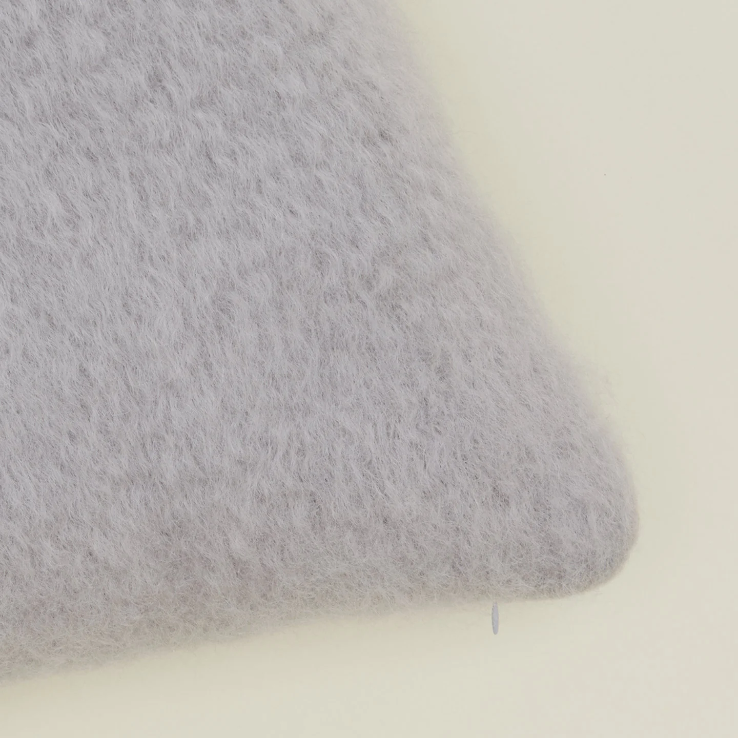Mohair Pillow - Light Grey