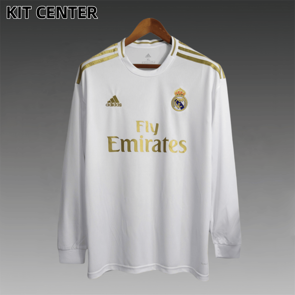2019/2020 Real Madrid home Long Sleeve Retro Football Shirt
