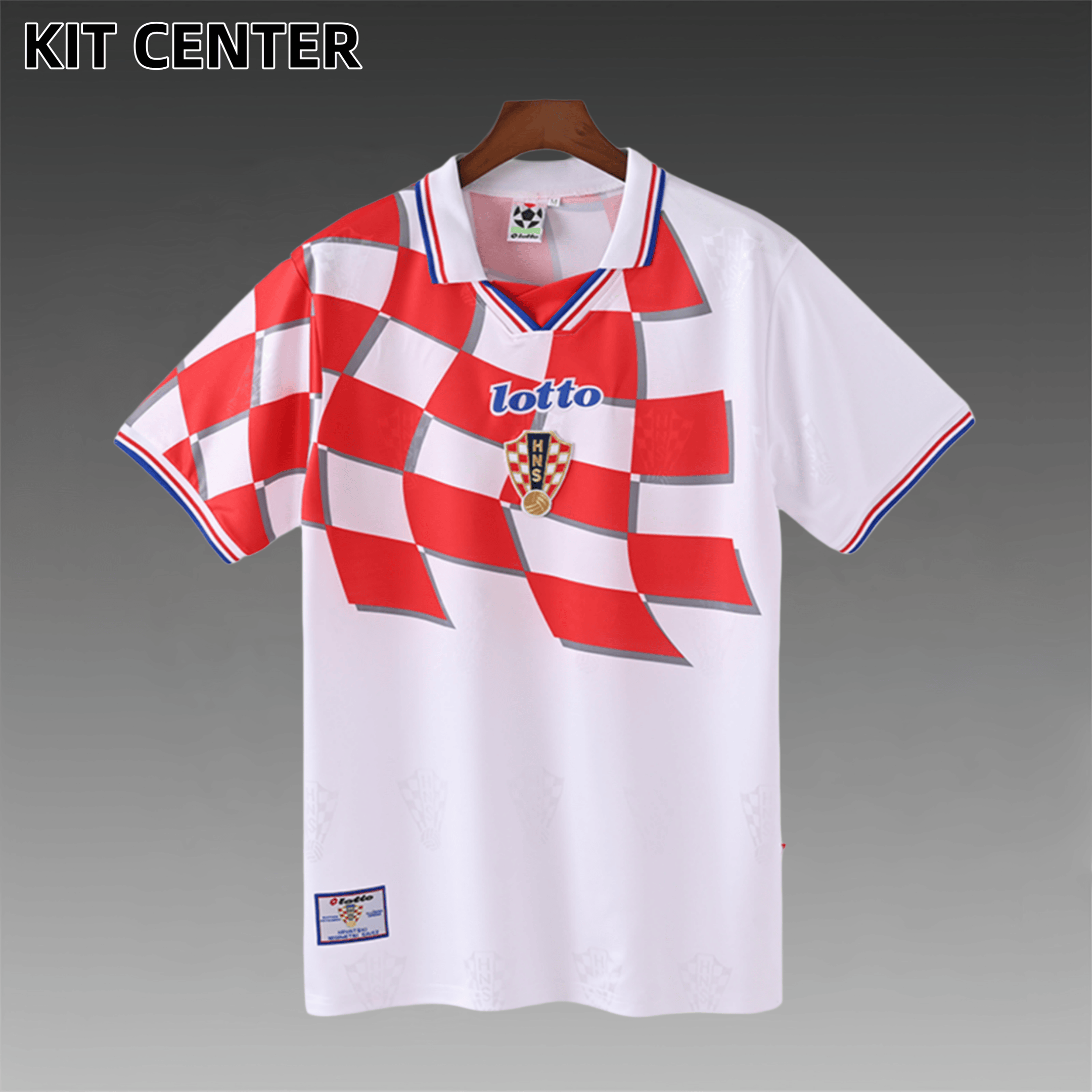 1998 Croatia home football shirt（Retro）