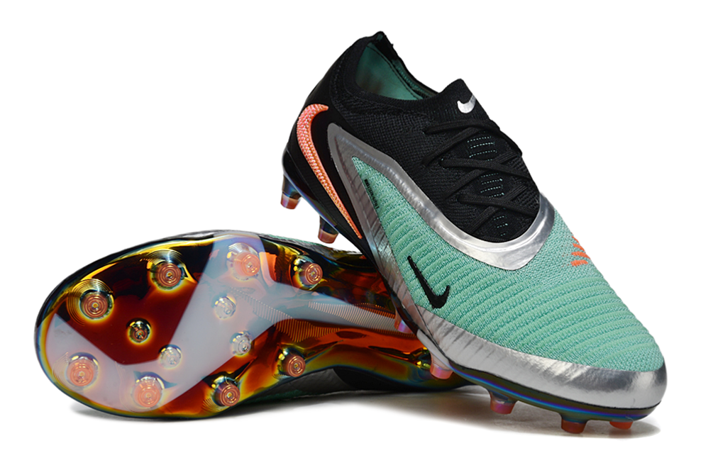 N low-top Phantom GX III double-layer waterproof fish silk fully knitted AG football shoes