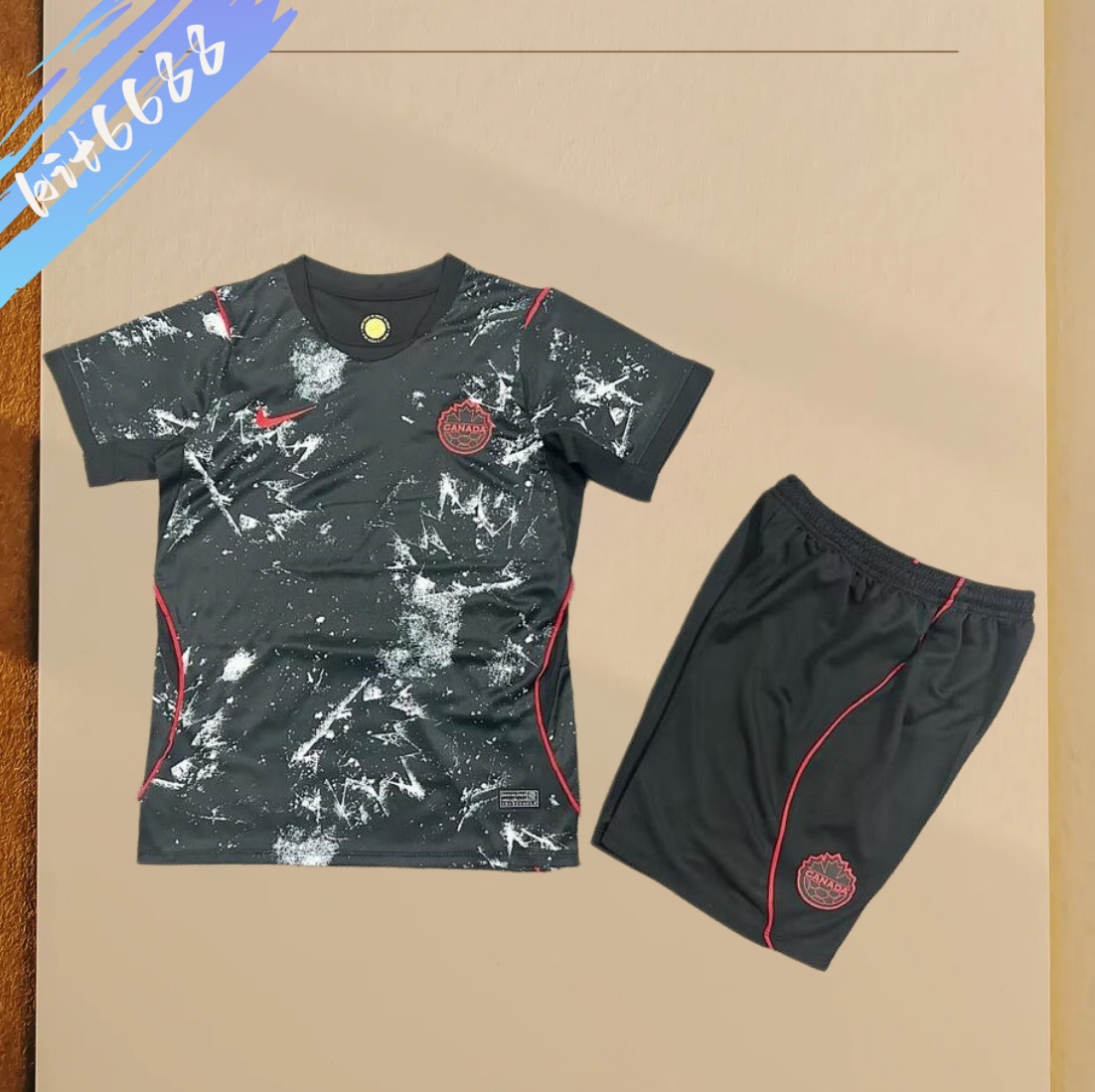 2026 Canada Away  Football Shirt (Kids Kit socks )