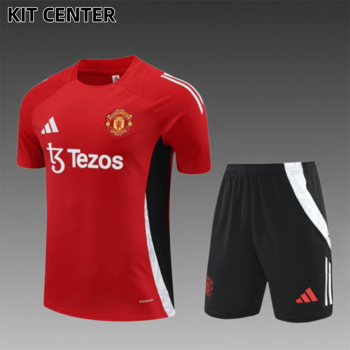 24/25 Manchester United red  Short Sleeve Training Wear ( Adult kit Kids )