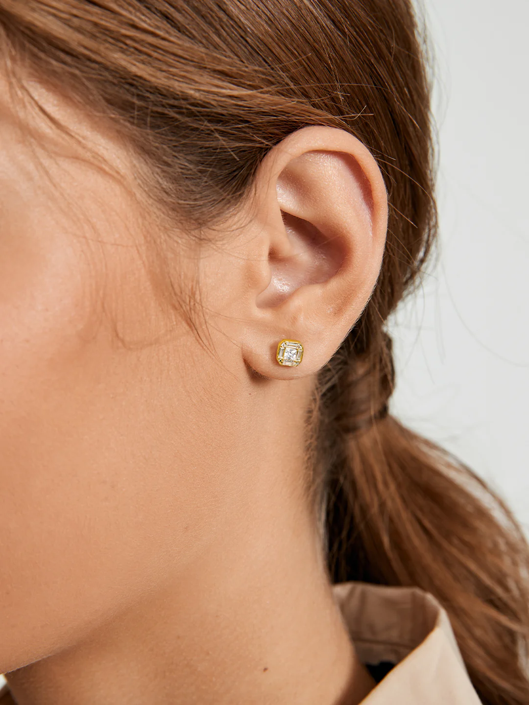 Mosaic Sapphire Studs