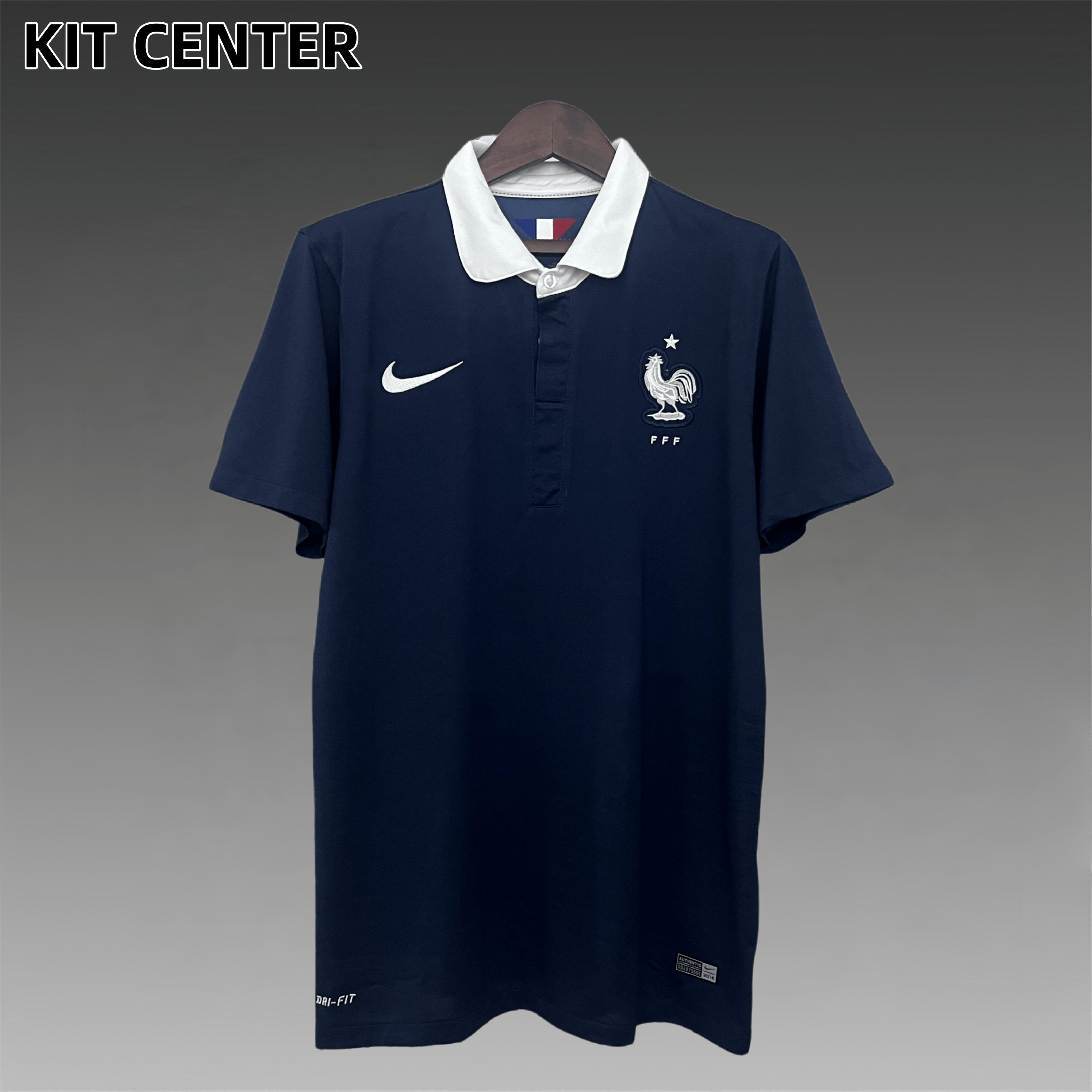 2014 France Home  Retro Football Shirt