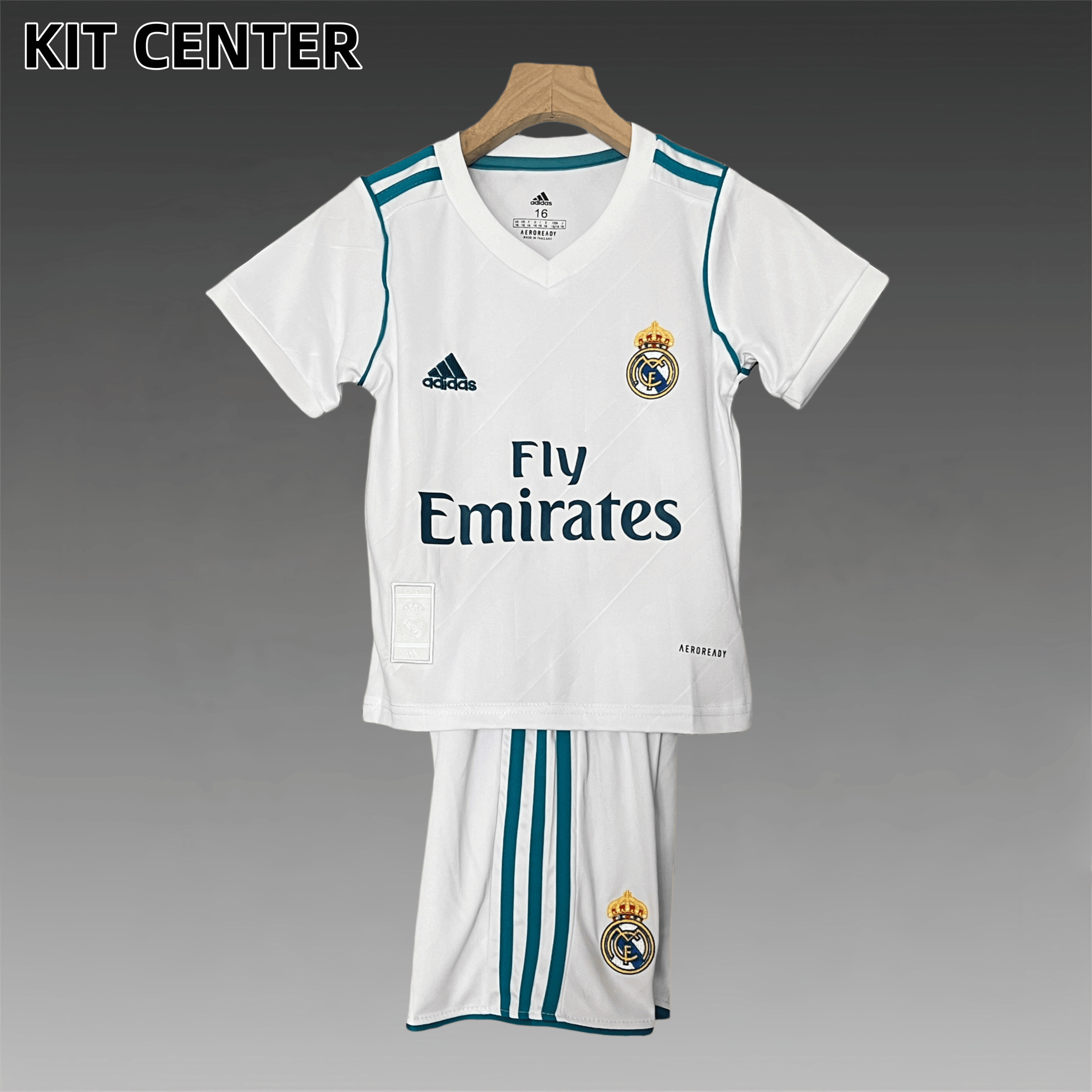 2017/2018 Real Madrid home Retro Kids Set