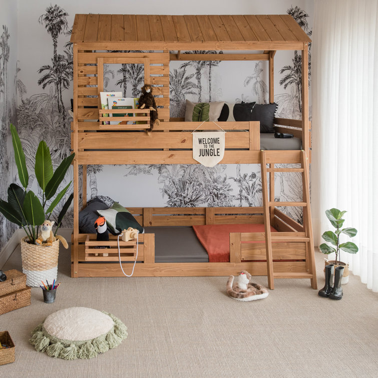 Twin Solid Wood Standard Bunk Bed