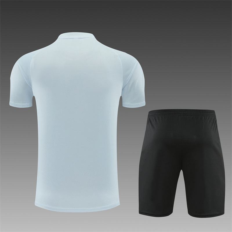 26/27 Barcelona Short sleevedtraining clothes (Adult Kids Kit)