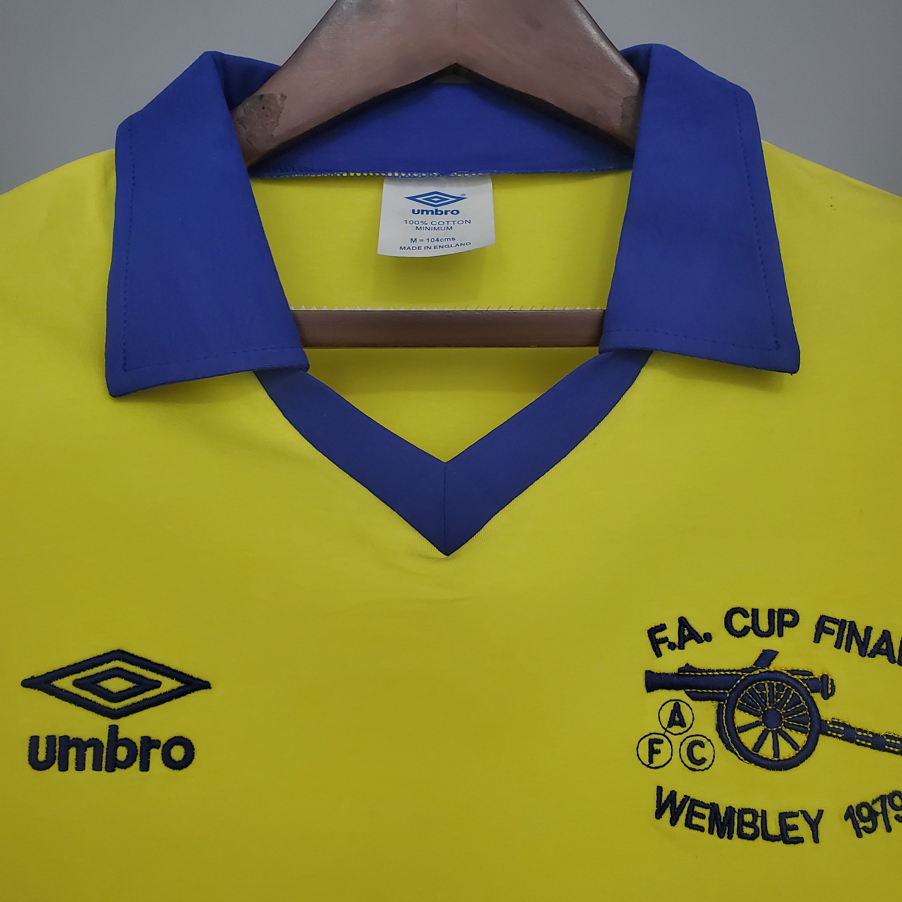 1971/1979 Retro long sleeve Arsenal away yellow