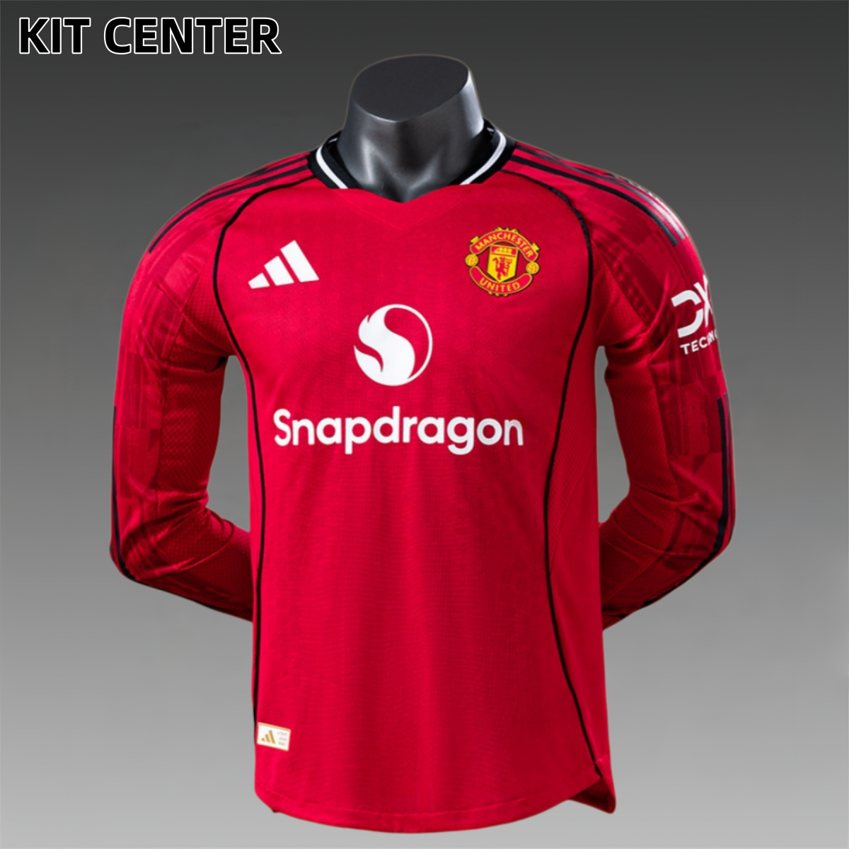 2025 2026 Manchester United home long sleeved jersey ( Player version)