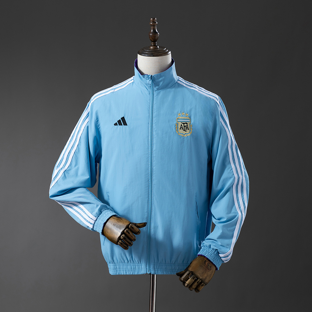 2025 Argentina  double-sided Football Casual Windbreaker
