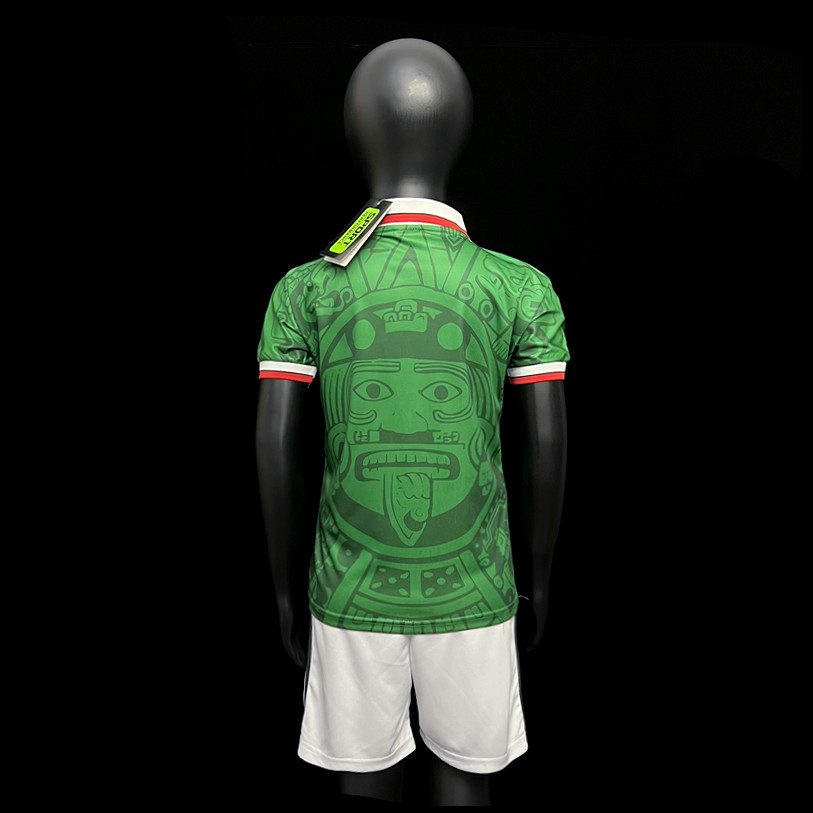 1988 Mexico Kids Football Shirt （Kids Kit）