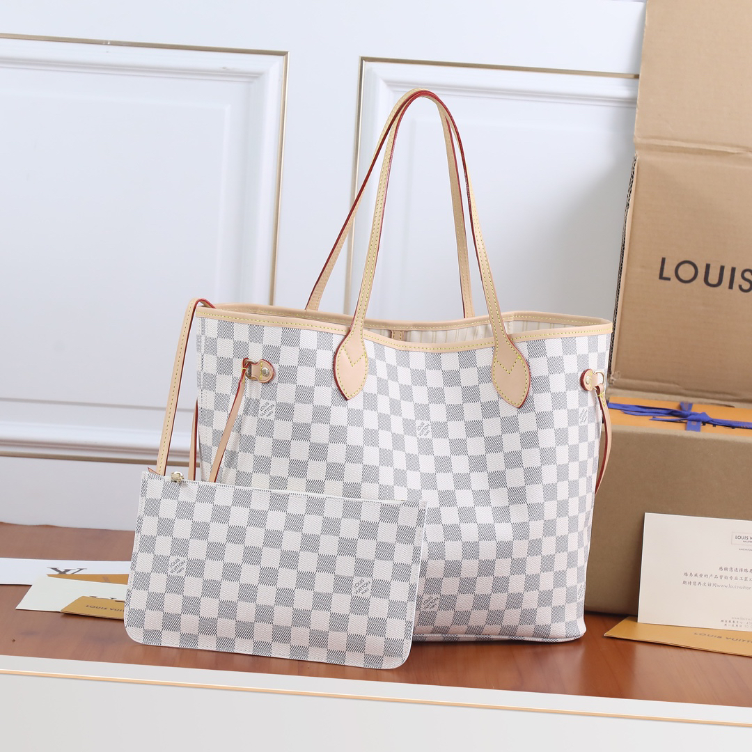 Louis Vuitton Neverfull NM Tote Damier MM