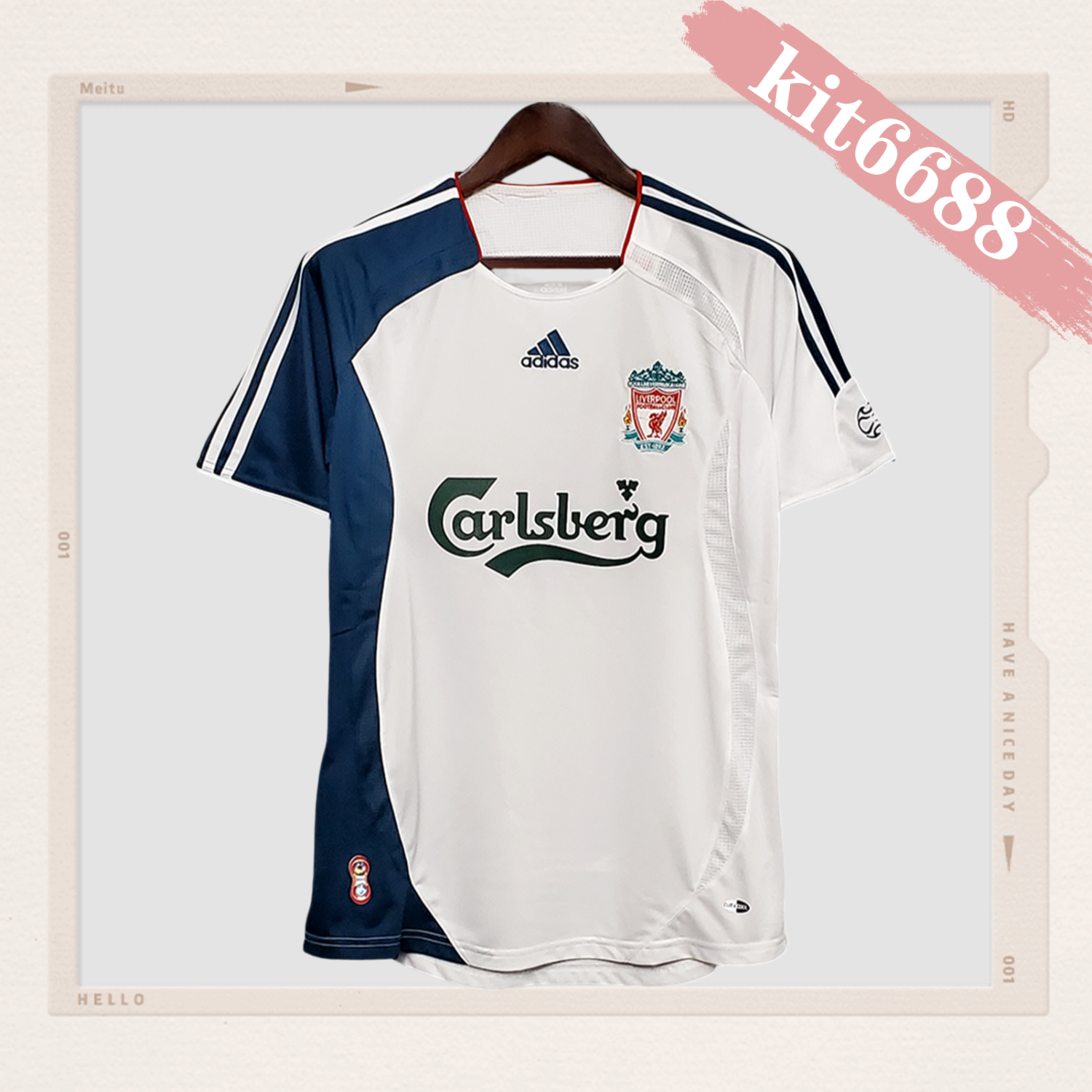 2006/2007 Liverpool Retro Away Football Shirt