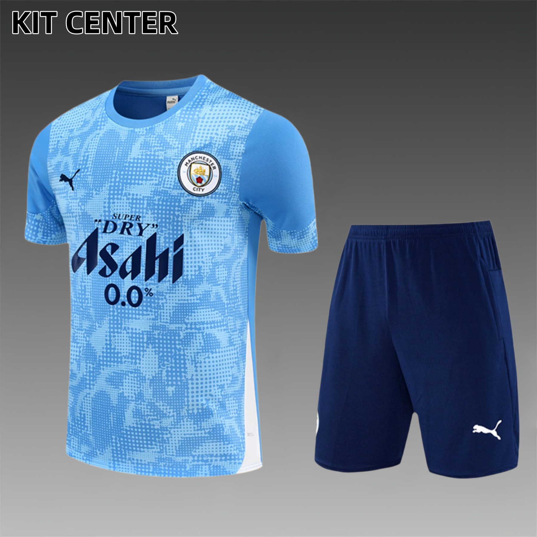 2025/2026 Manchester City Short Sleeve Training Jersey for Kids (Kids Kit)