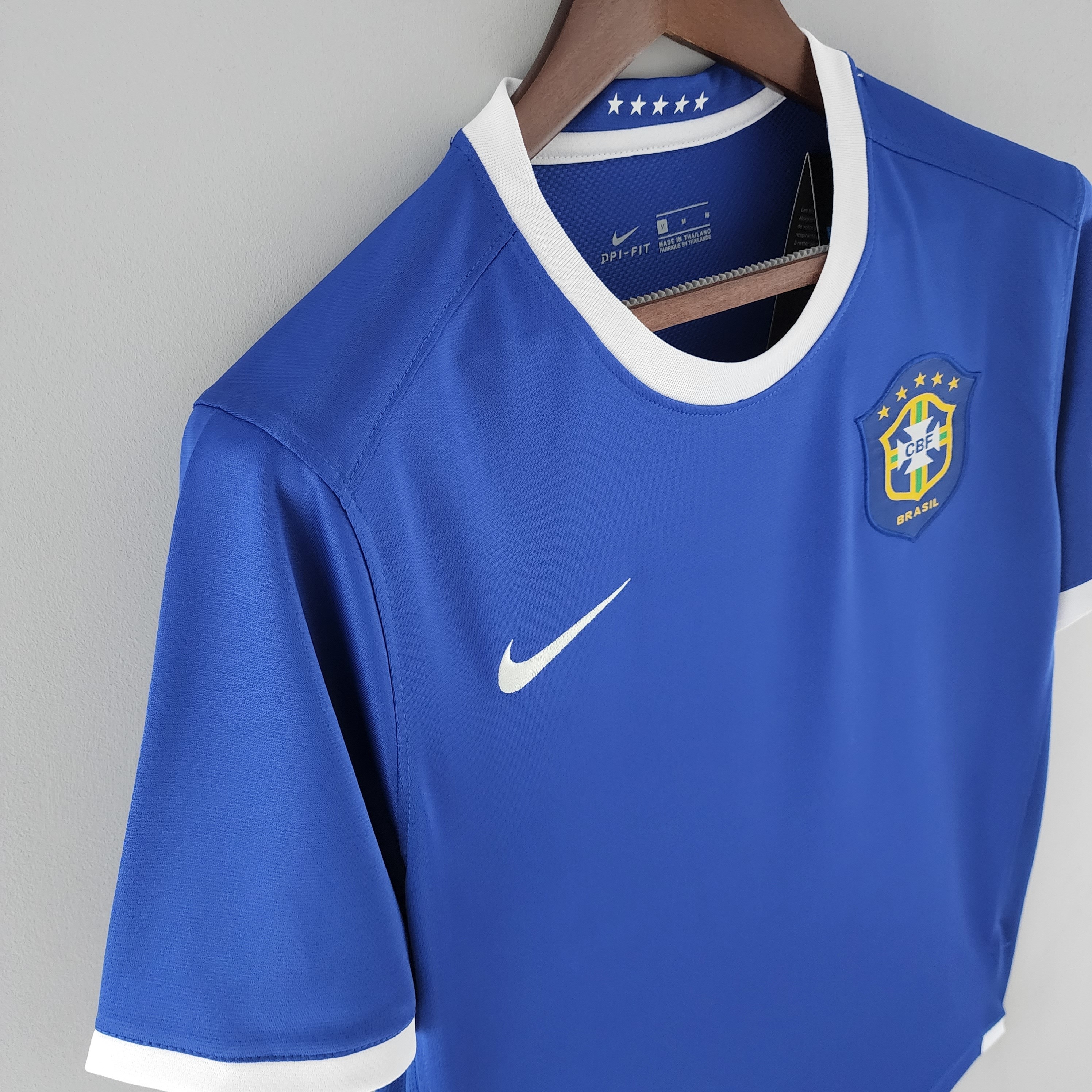 2006 Brazil away Retro Football Shirt