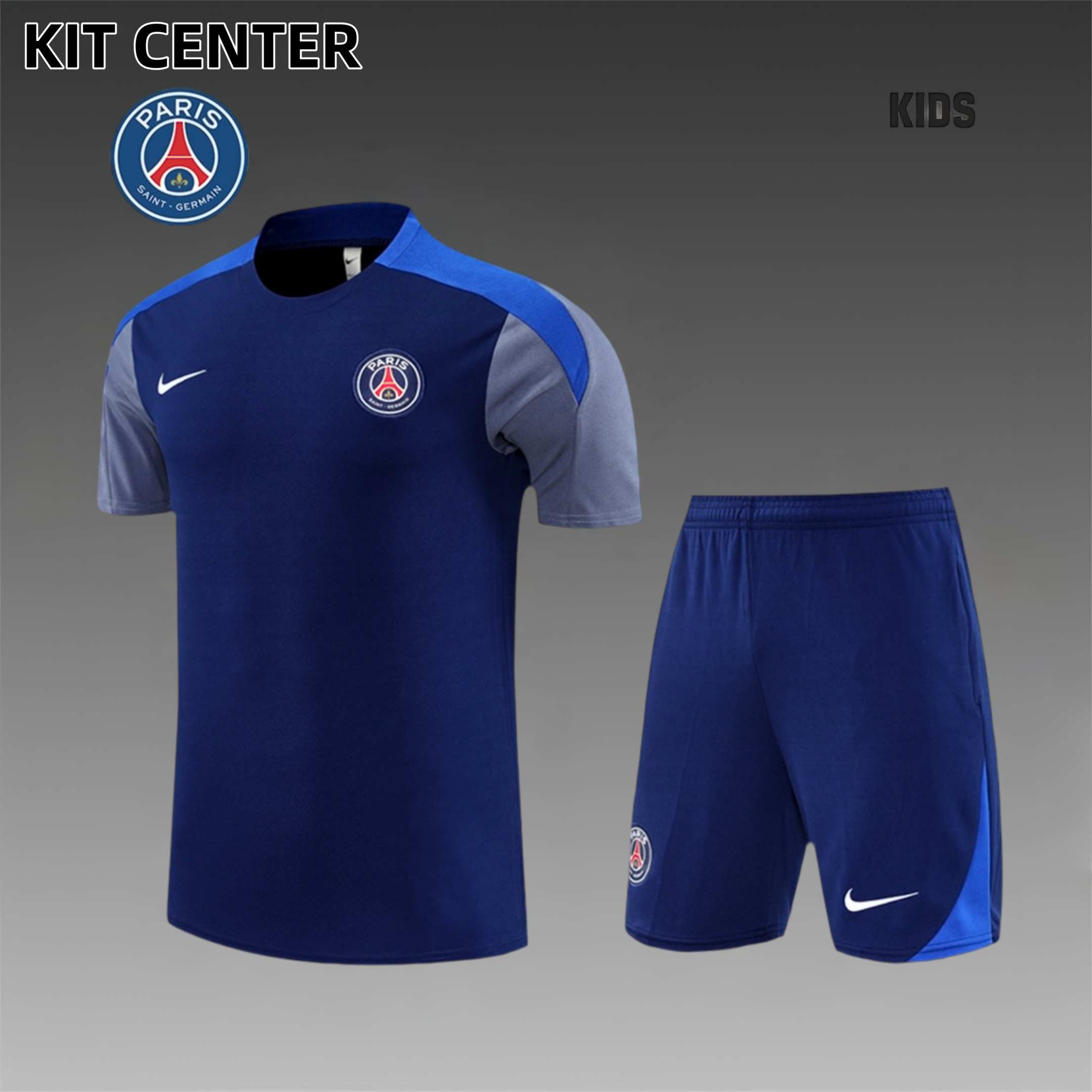 2025/2026 Paris Saint Germain Short Sleeve Training Kit (Kids Kit)
