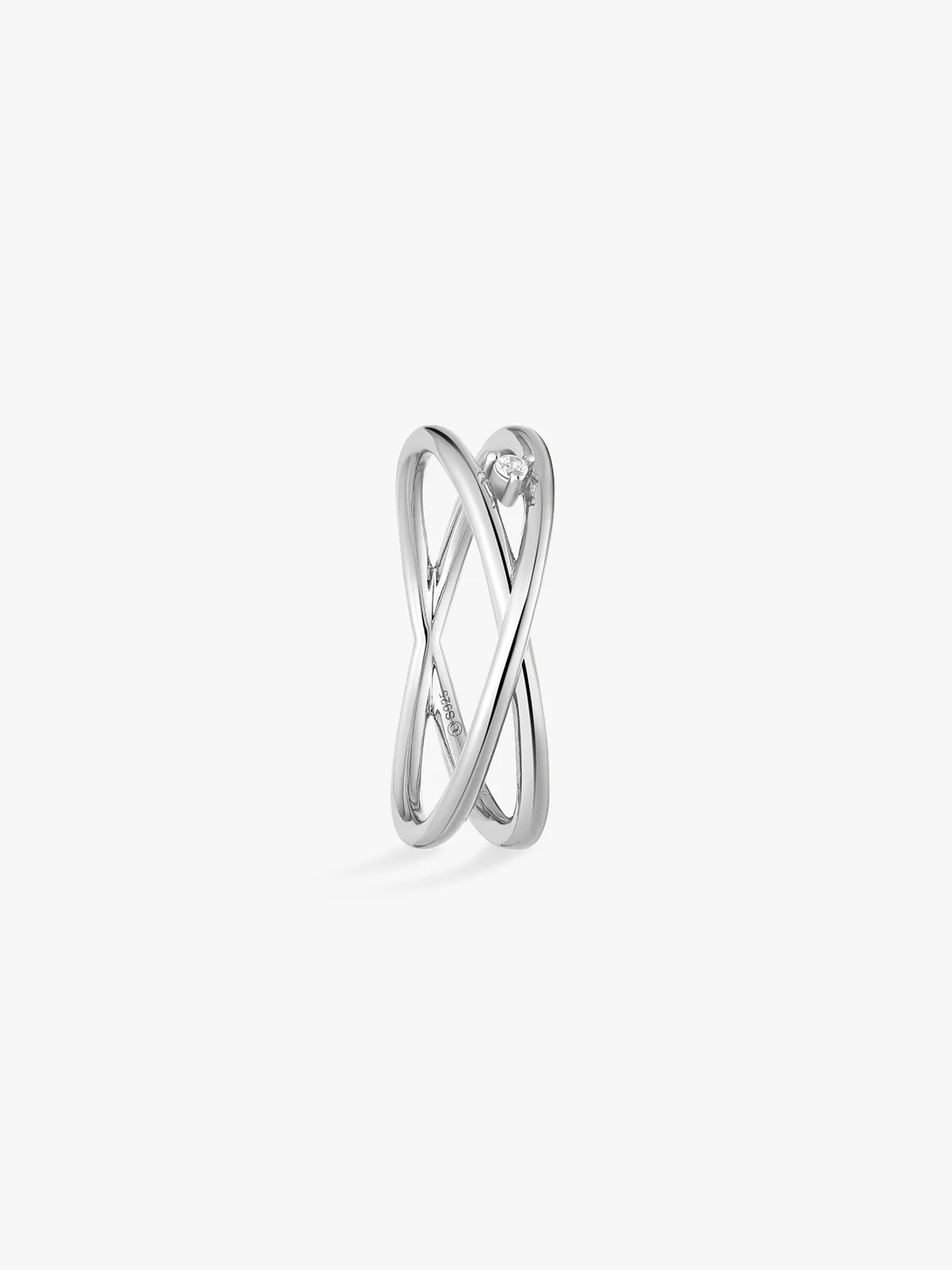 Overlapping Crystal Statement Ring