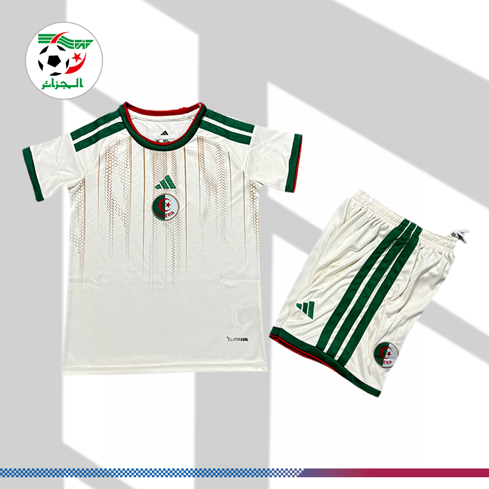 2026 Algeria Home Football Jersey (Kids Kit socks)