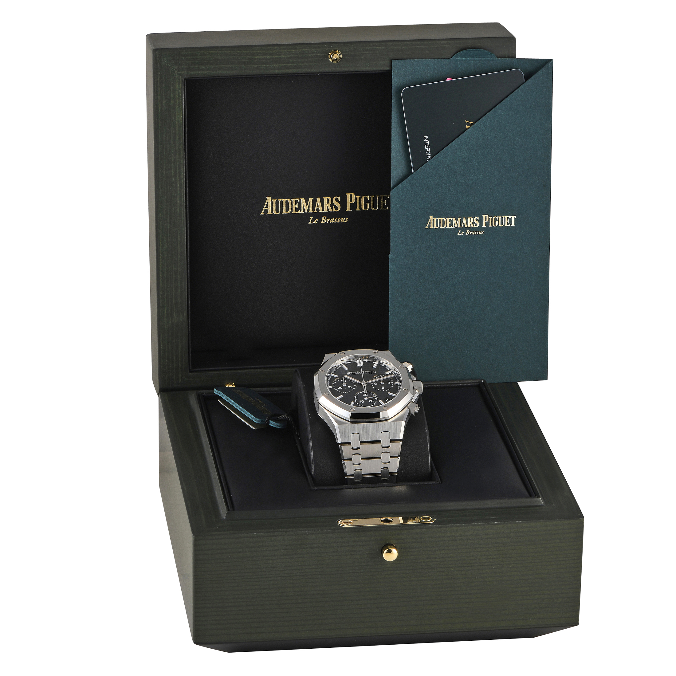 Audemars PiguetRoyal Oak Chronograph Green Dial Watch 26240ST.OO.1320ST.08