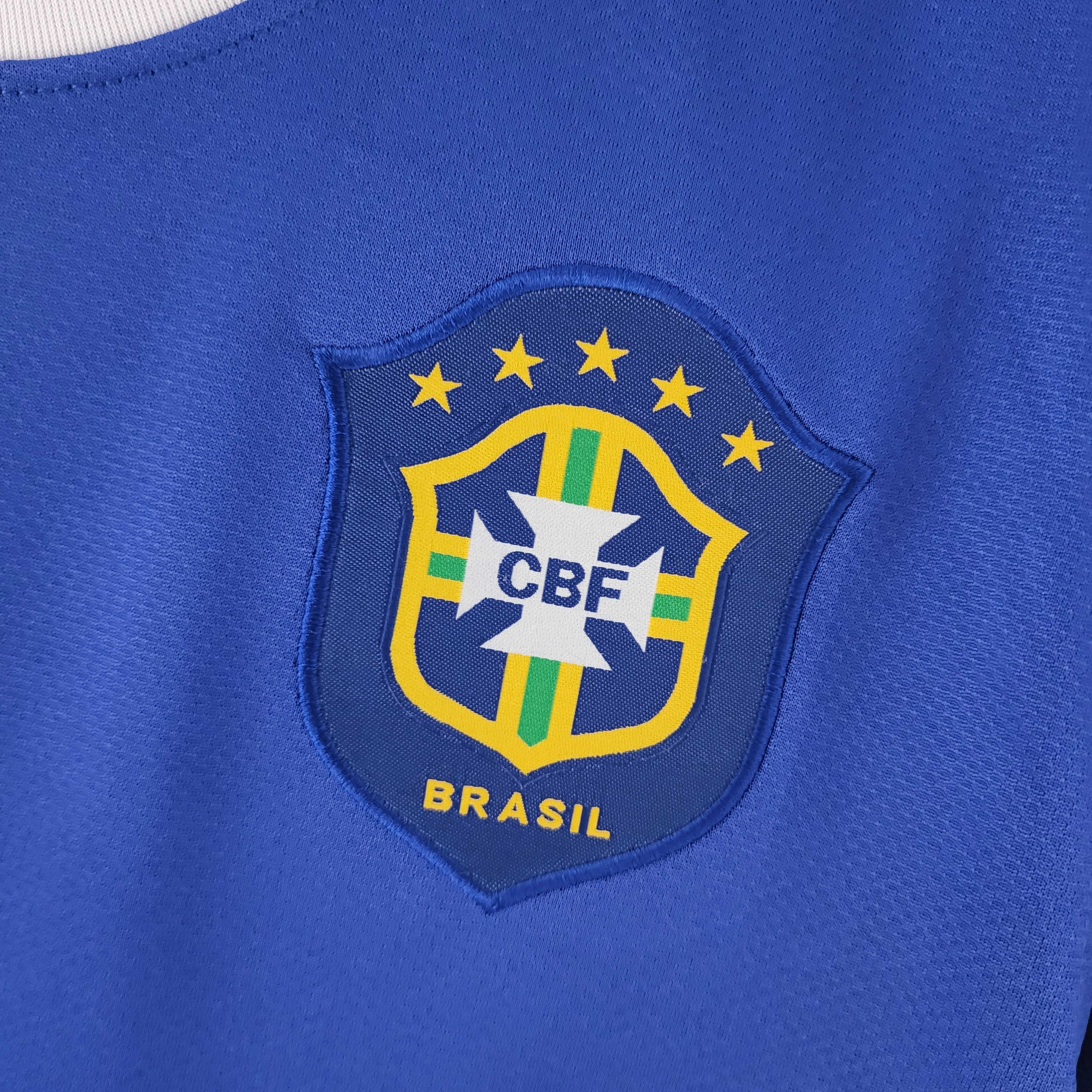 2006 Brazil away Retro Football Shirt