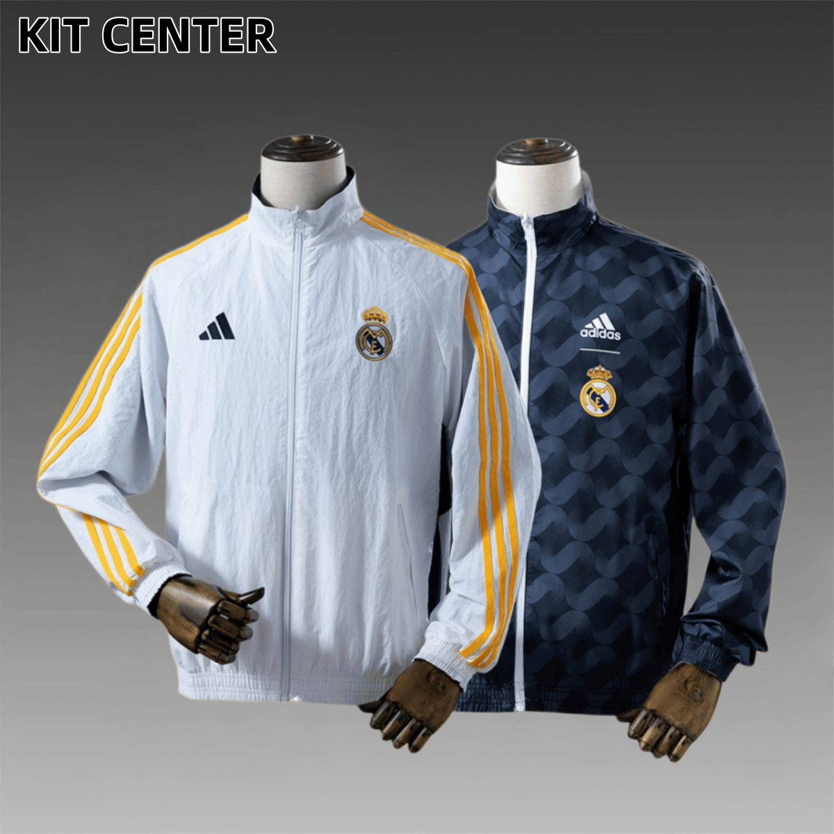 2025/2026 Real Madrid double-sided windbreaker