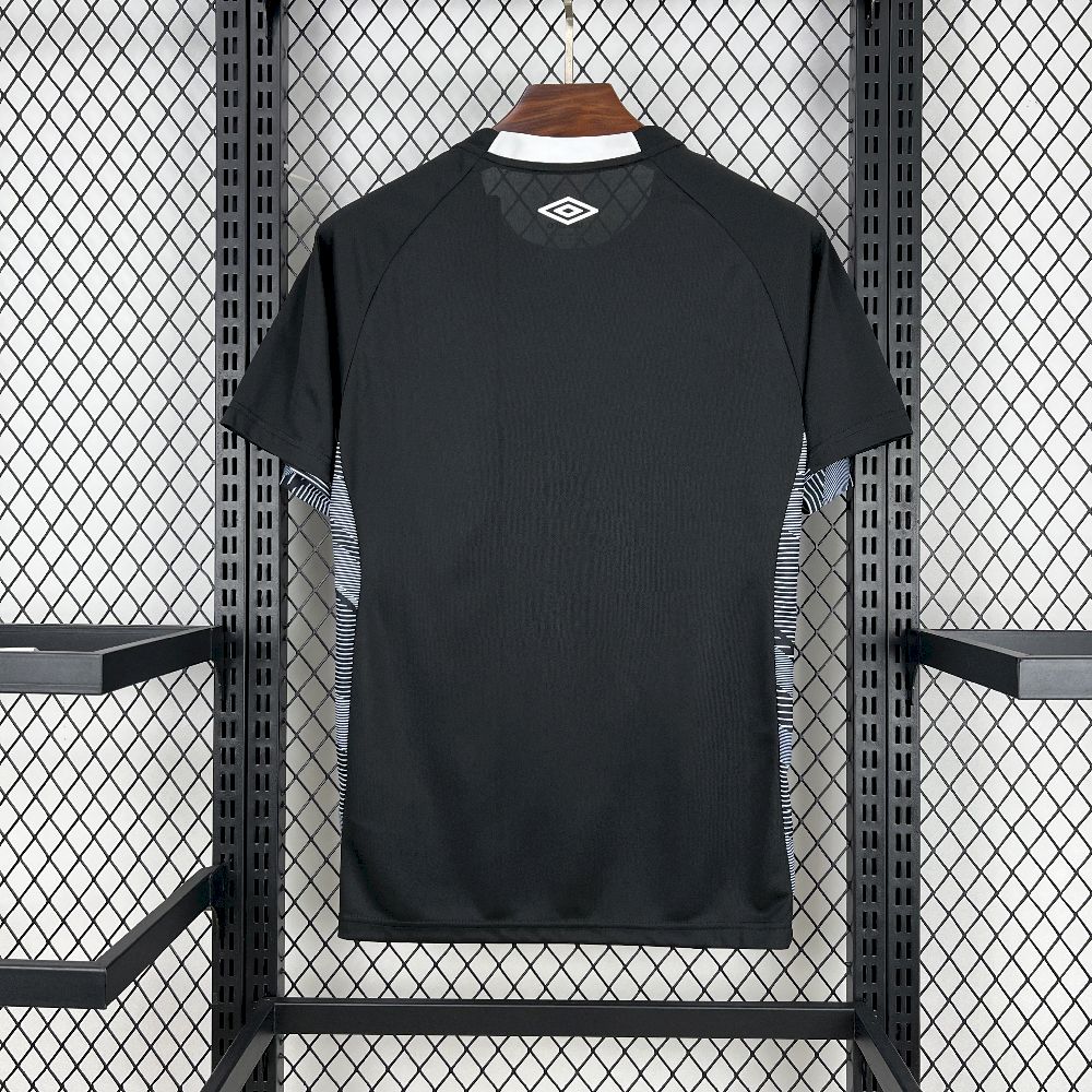 2025/2026 Santos Black Goalkeeper Football Shirt (Fan Edition)