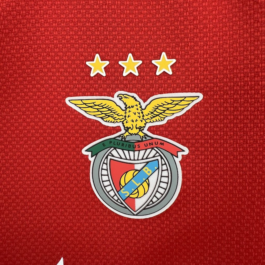 2025/2026 Benfica Football Club Home Football Shirt（Kids Kit socks）