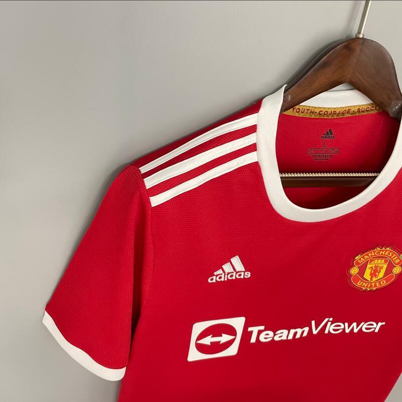 21/22Manchester United home  retro football jersey
