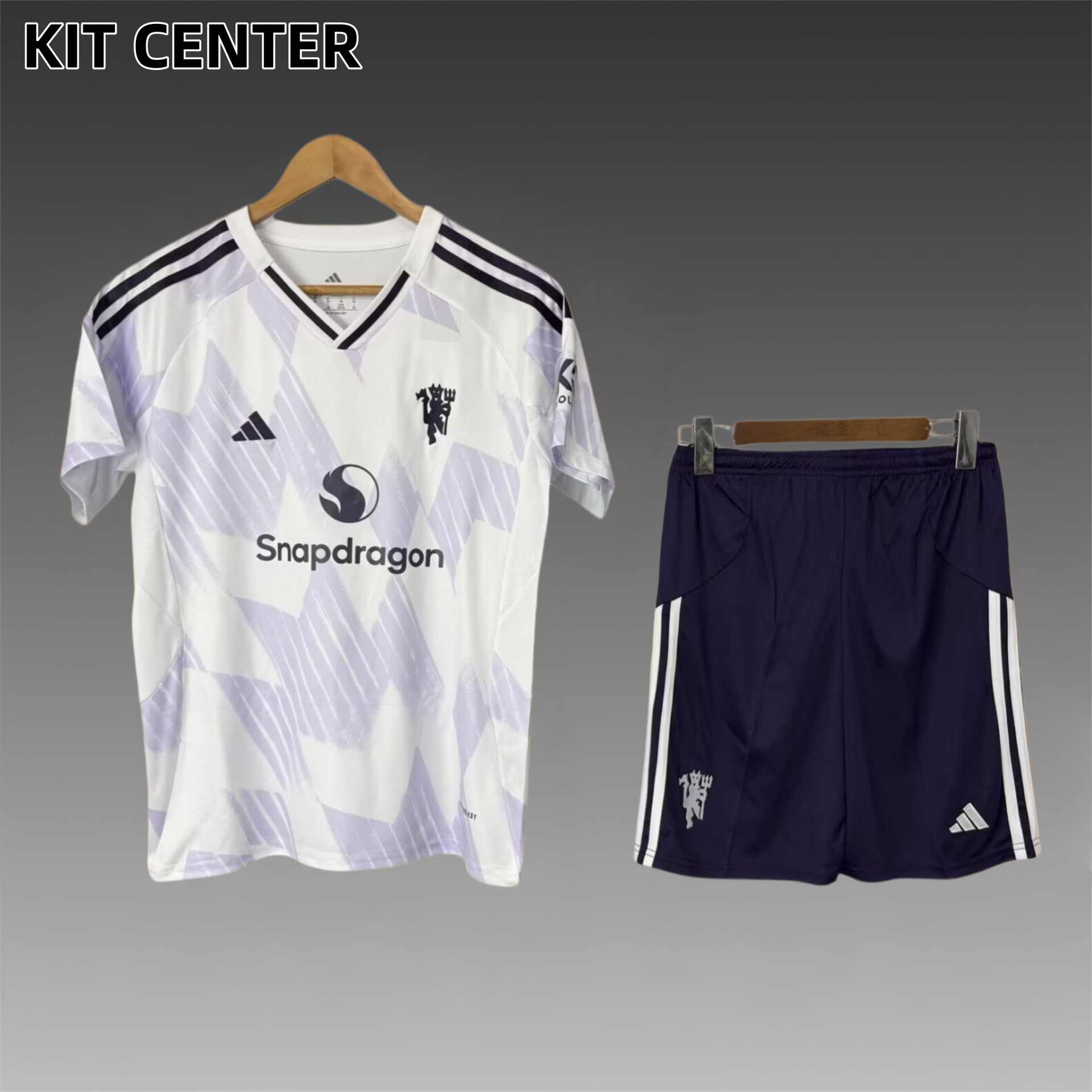 25/26 Manchester United Away Football SoccerAdult Kids Kit socks