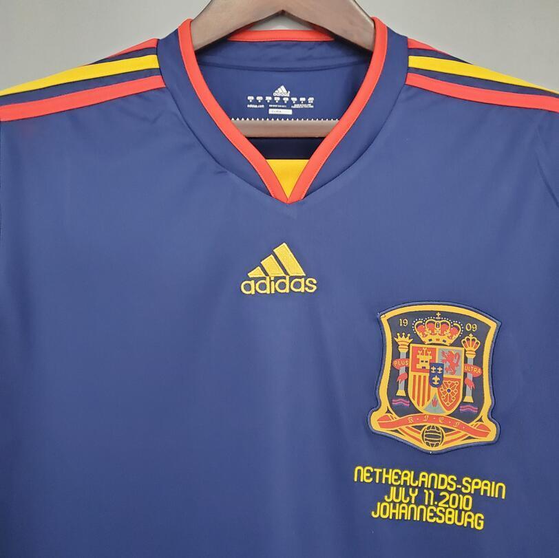 2012 Spain Away long Retro Football Shirt