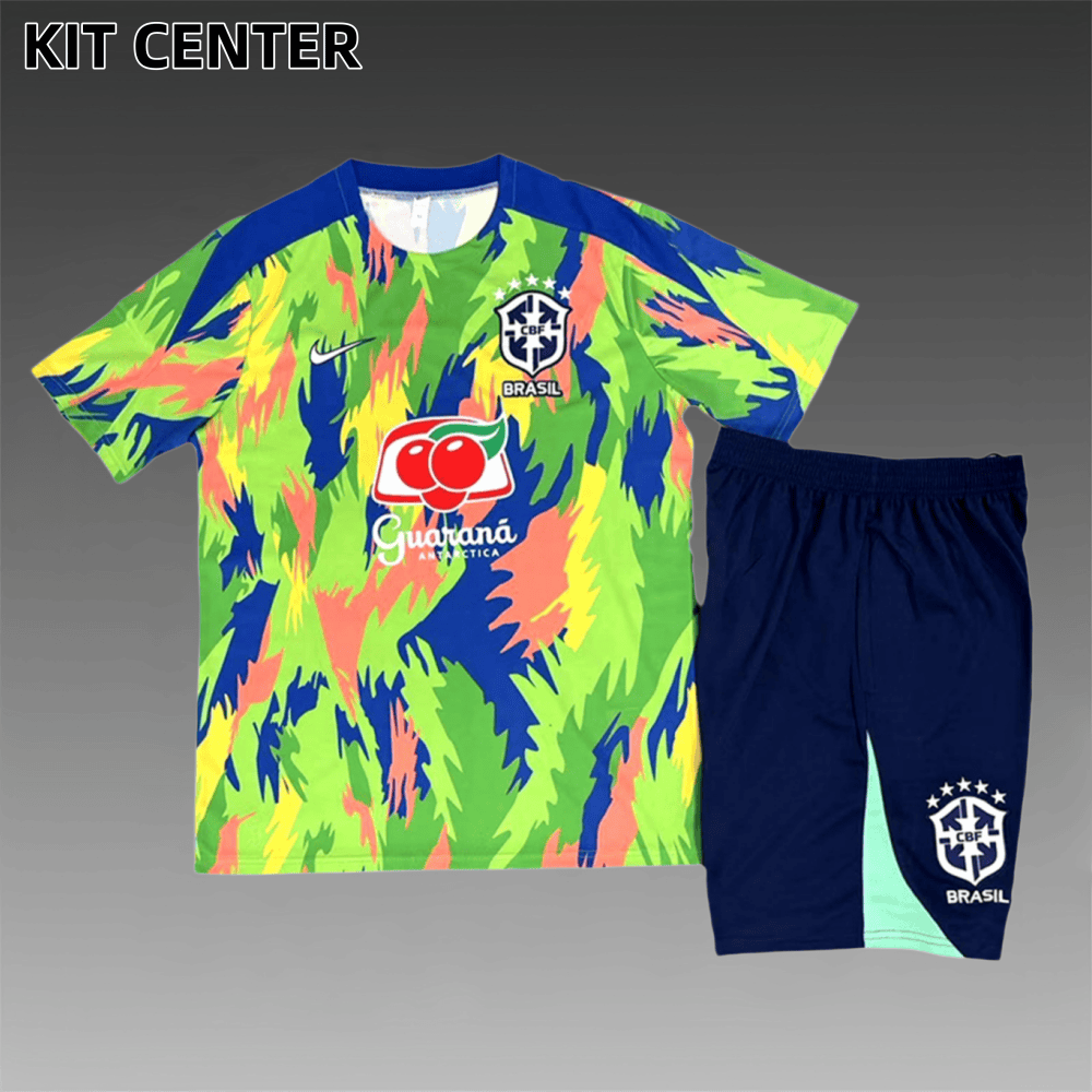 2025/2026 Brazil Short Sleeve Training Kit (Adult Kit)