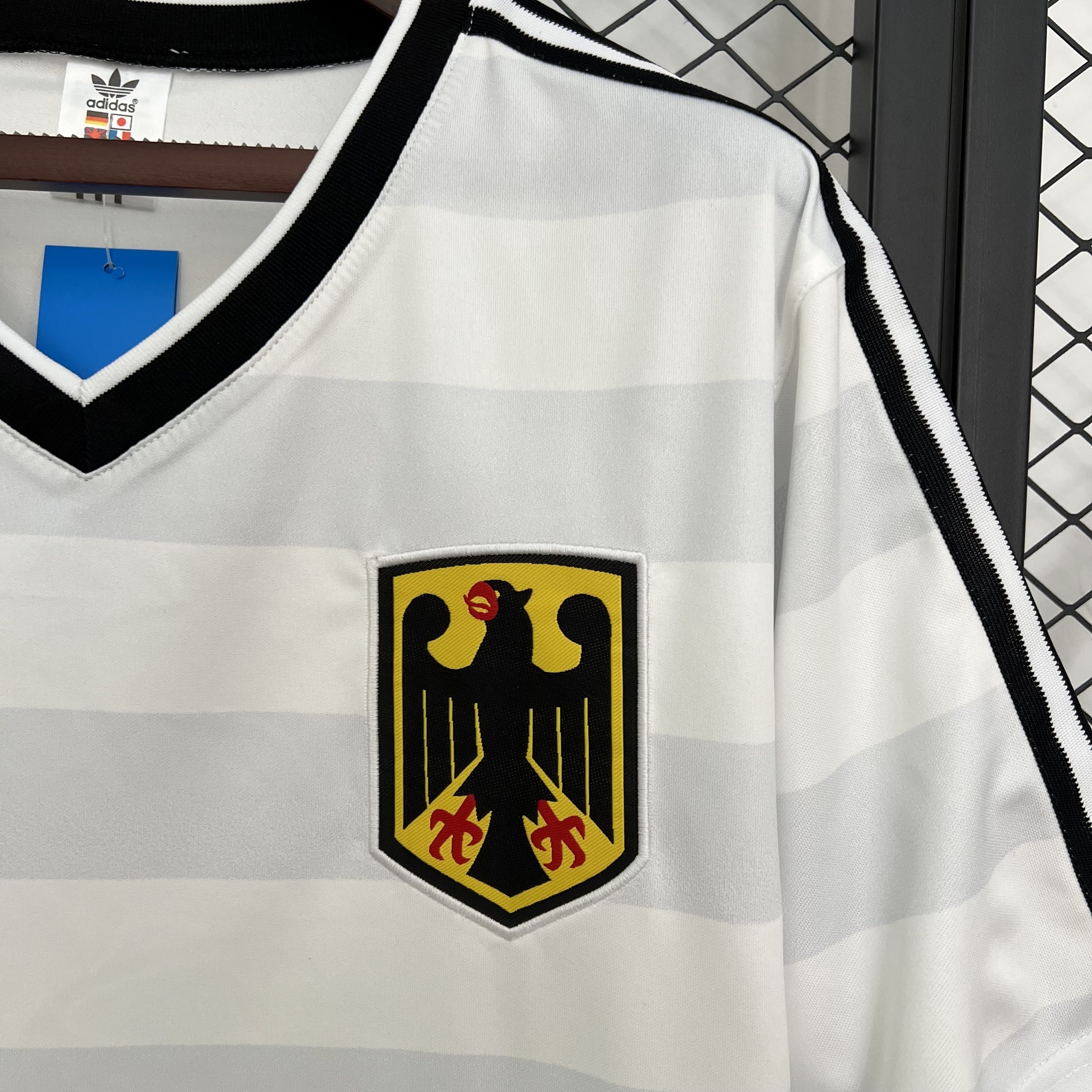 1984 Germany home Retro Football Shirt
