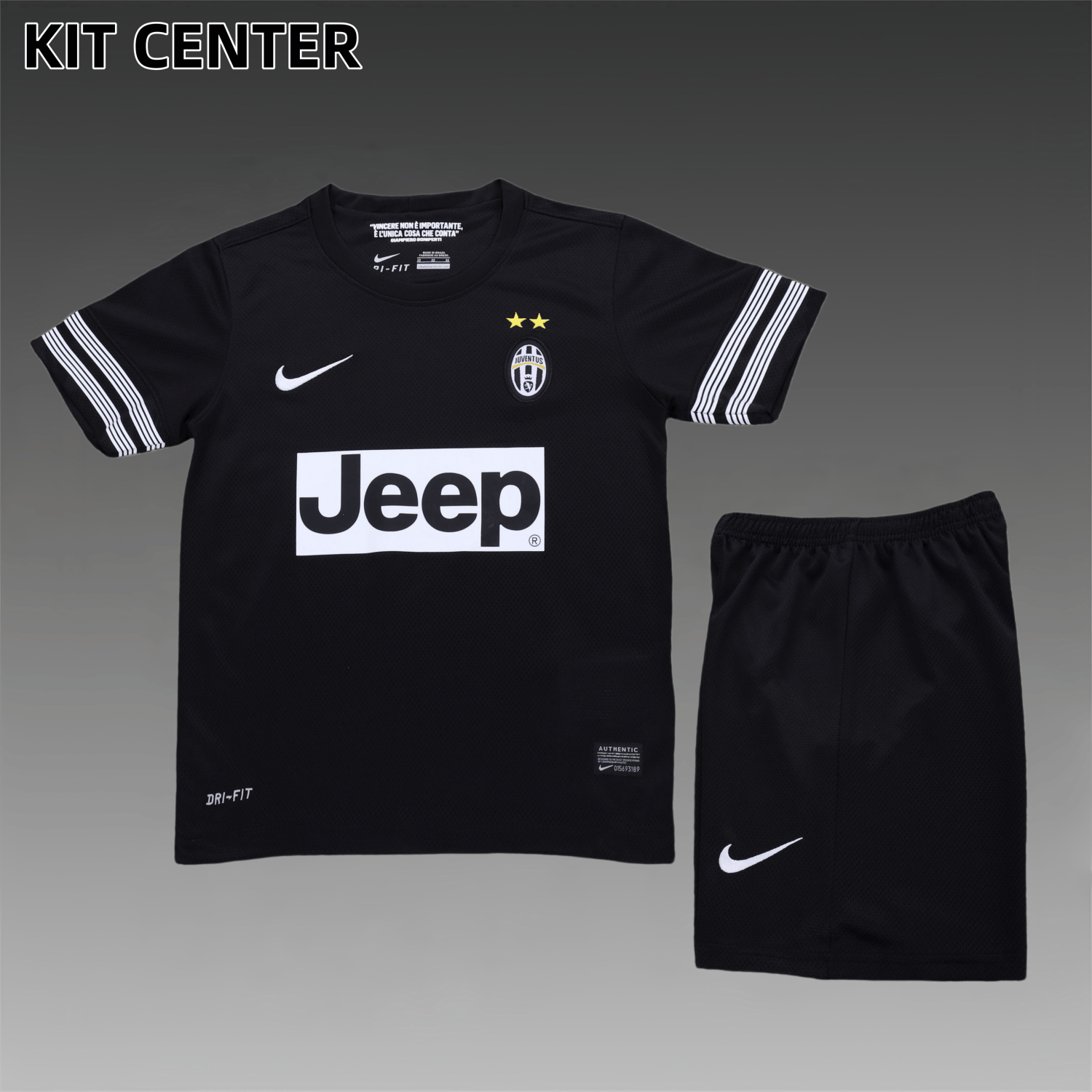 2014/2015 Juventus Away Retro Football Shirt Kids Kit