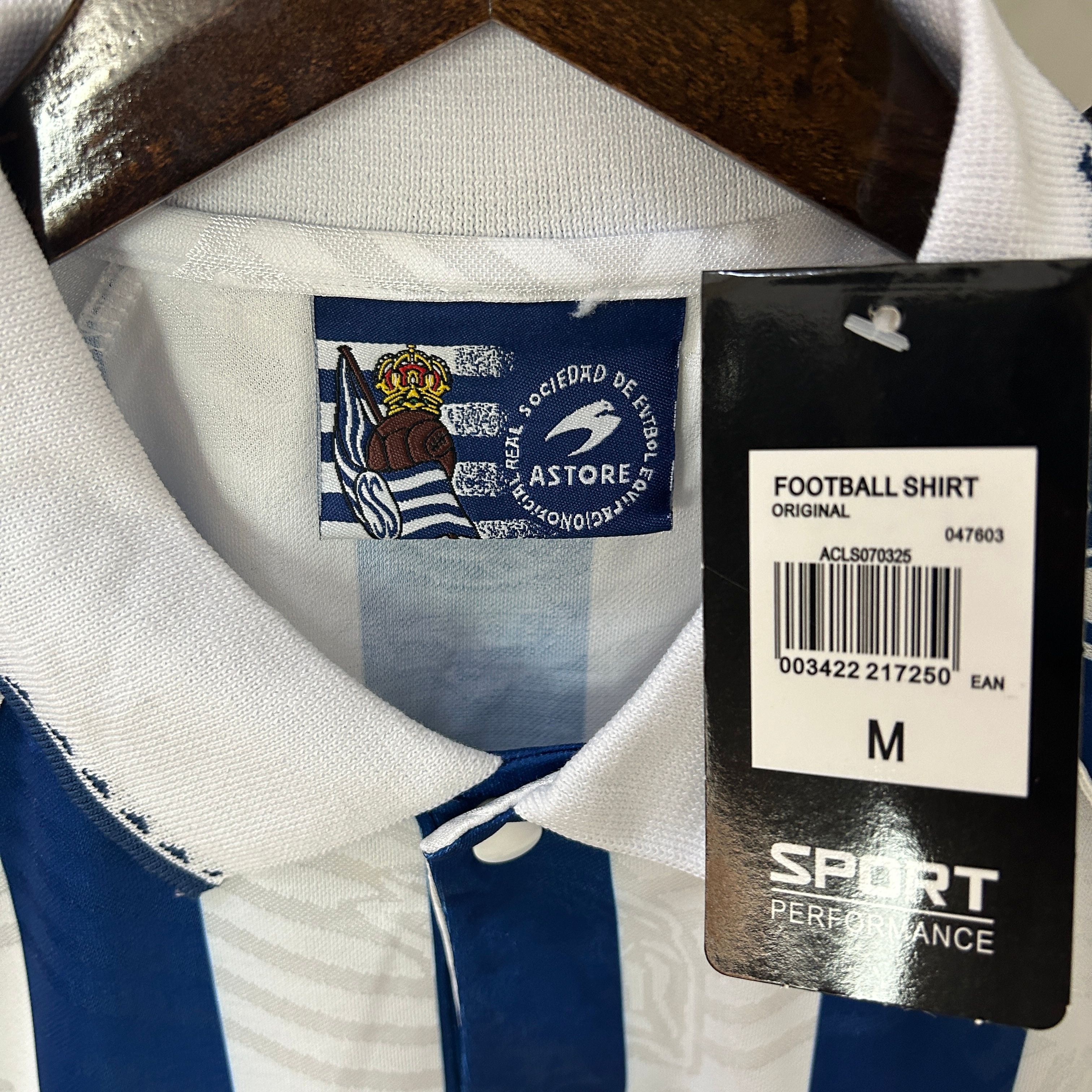 1994/1995 Real Sociedad Retro Football Jersey