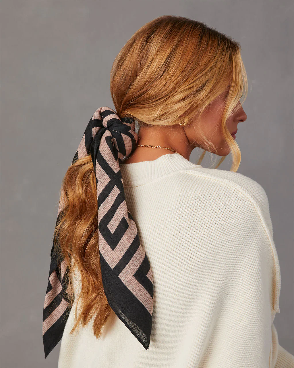 Old Money Printed Scarf