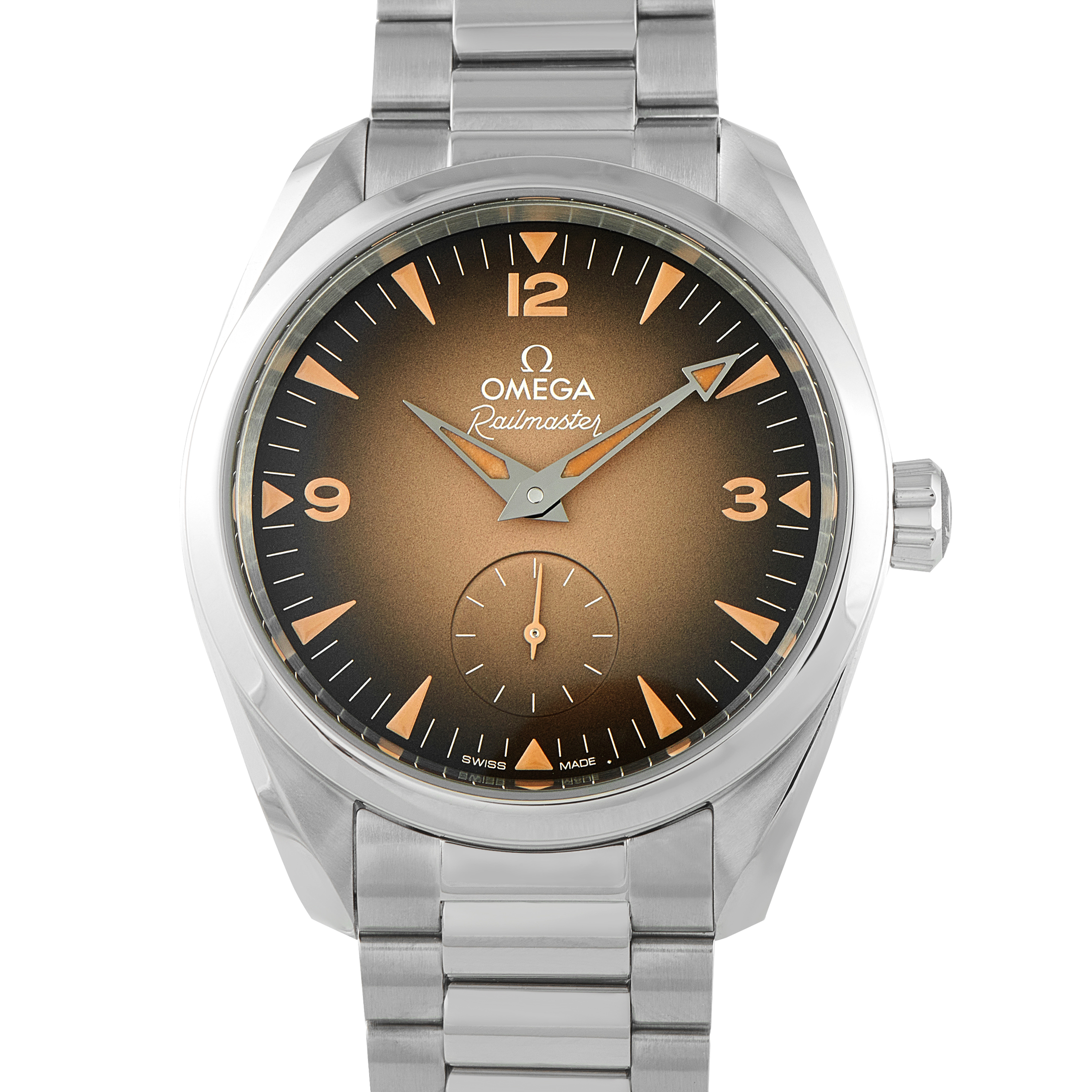 OmegaSeamaster Railmaster Steel Watch 235.10.38.20.13.001