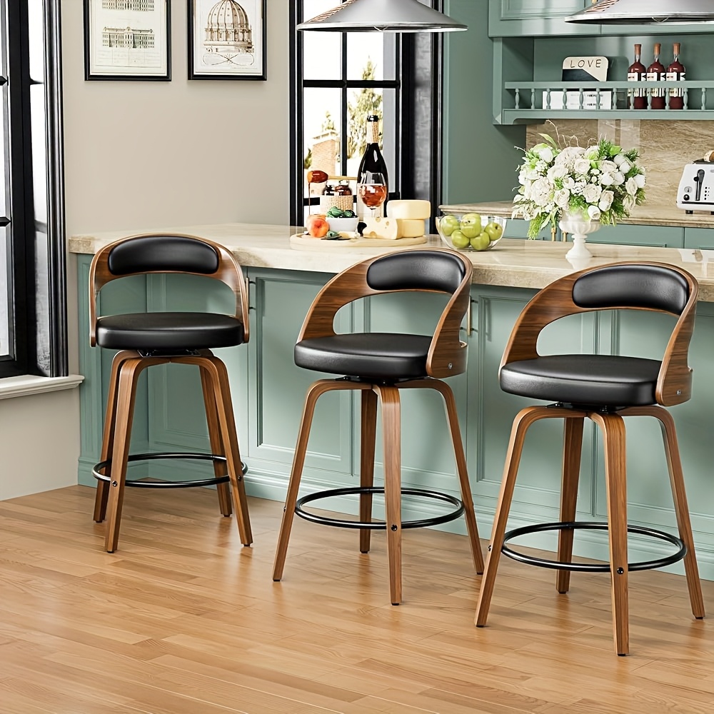 3/4-piece modern indoor bar stool set, 26