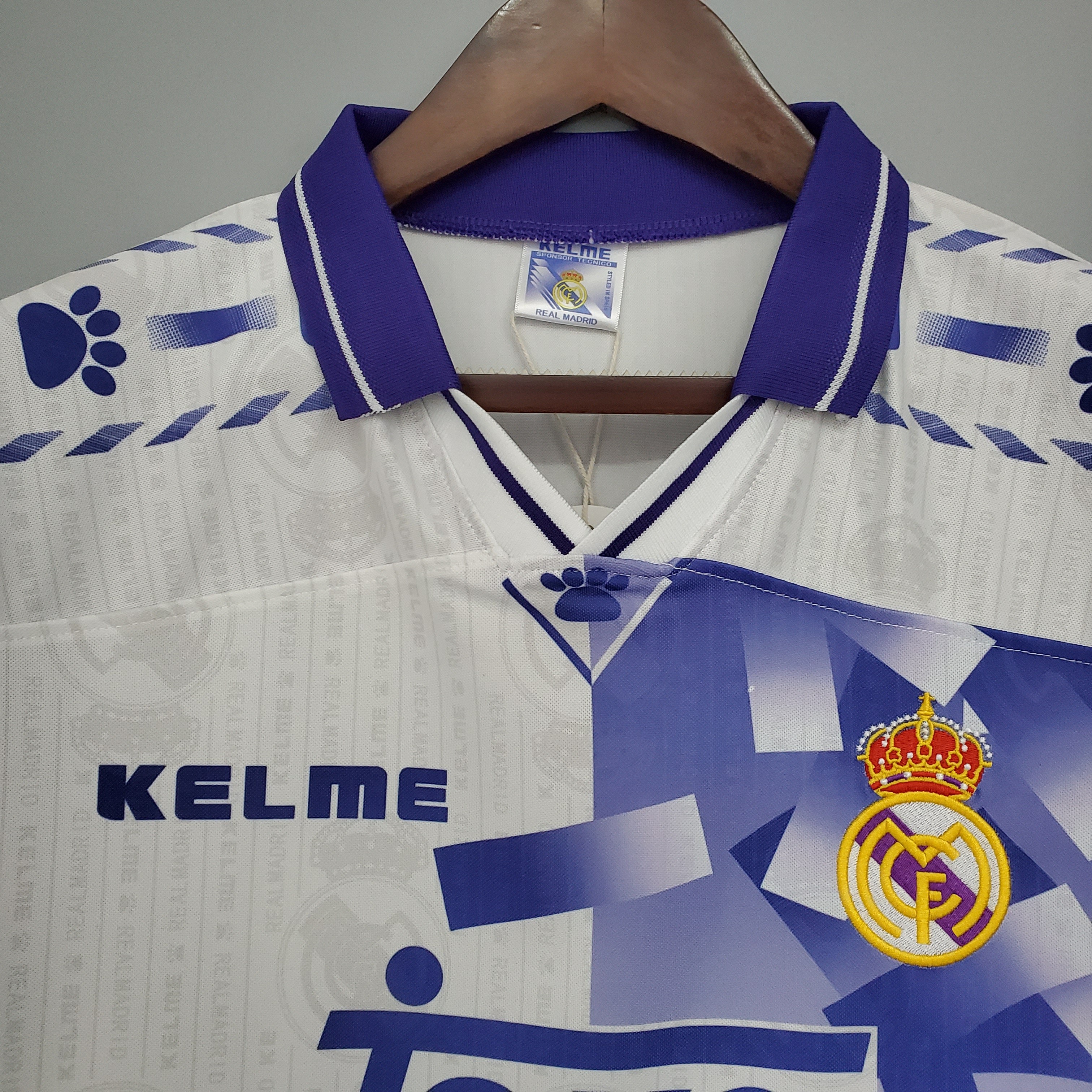 1996/1997 Real Madrid Away Retro Football Shirt