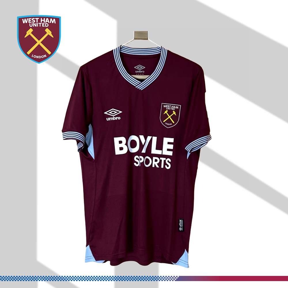 2025/2026 West Ham United Home Football Shirt (Fan Edition)