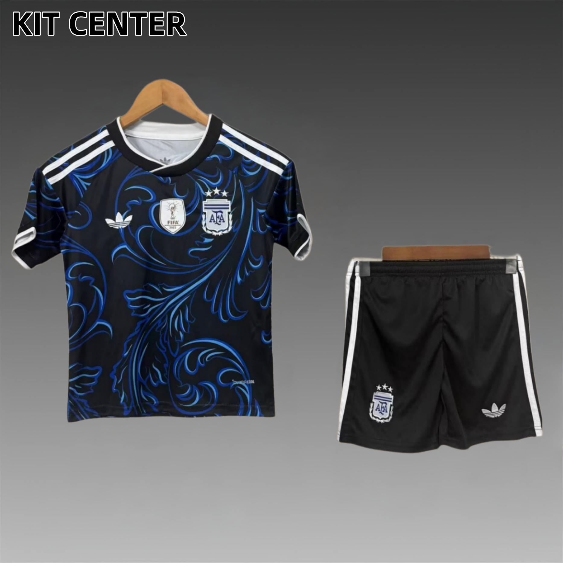 2026 Argentina Away Football Shirt (Adult Kids Kit socks)