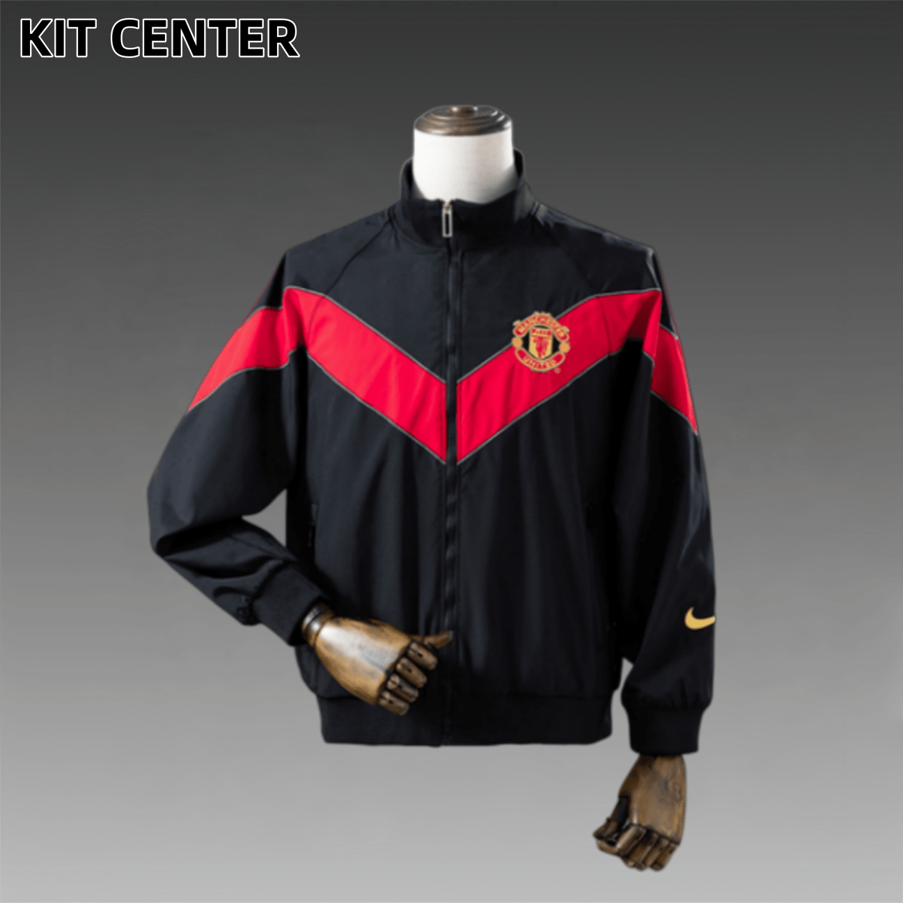 06/07 Manchester United Retro Football Soccer Windbreaker