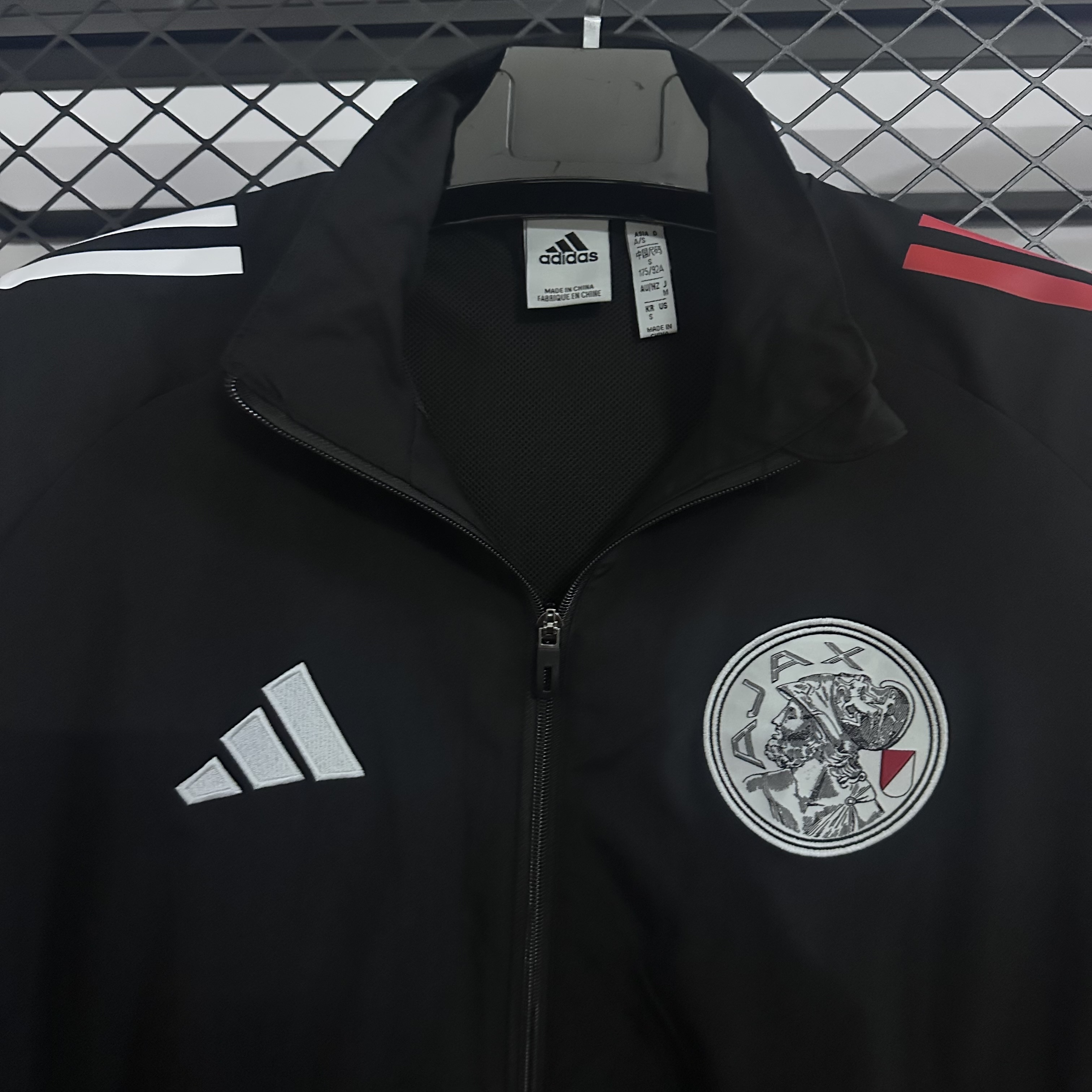 2025/2026 Ajax football embroidered windbreaker